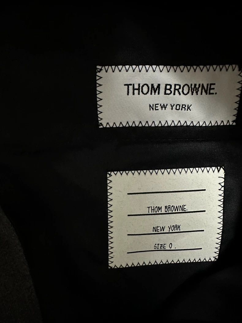 Thom Browne Thom Browne size0 Dark grey suit trousers Size 38S - 4 Thumbnail