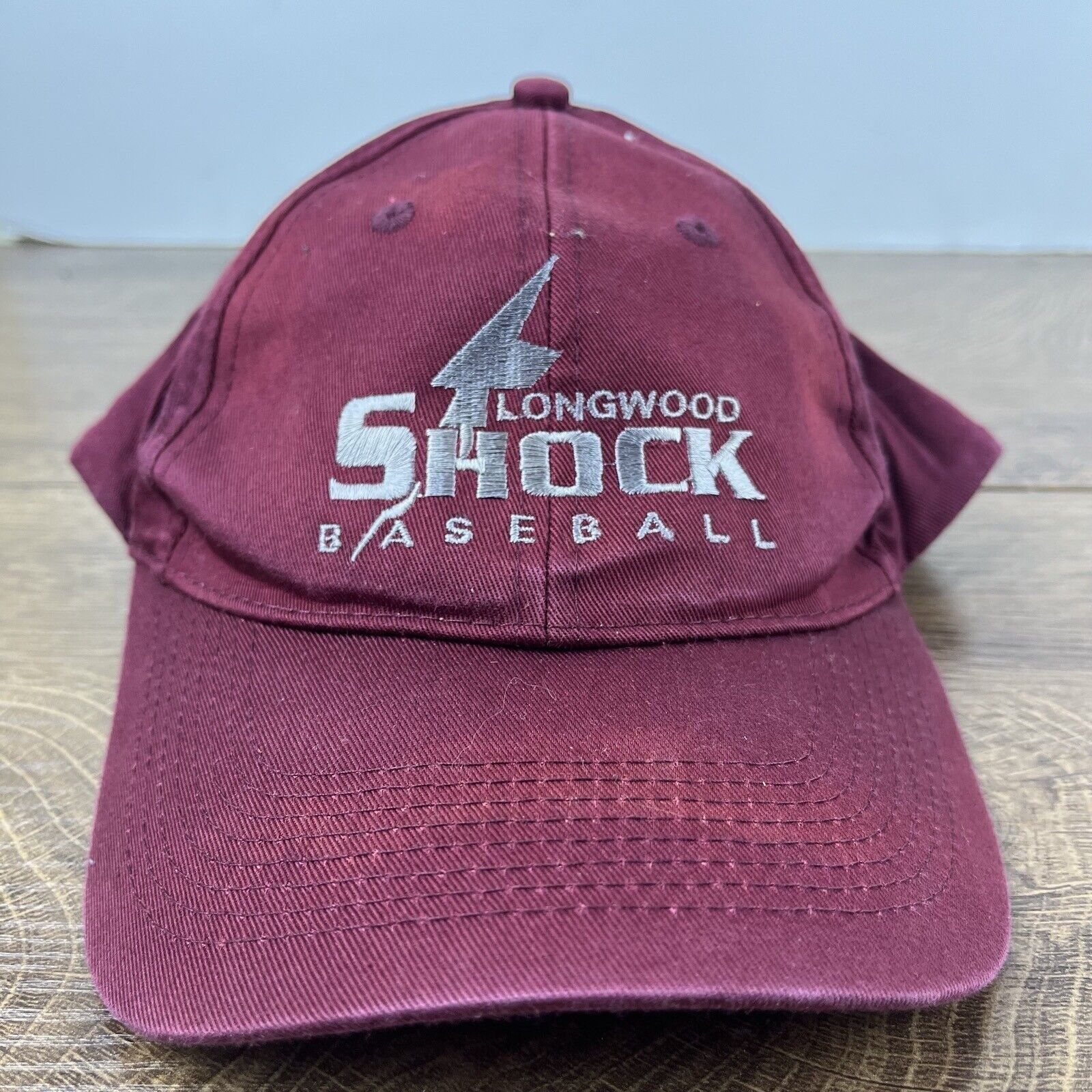 Other Longwood Shock Baseball Hat Red Hat Adjustable Hat Red Adult Size ONE SIZE - 2 Thumbnail