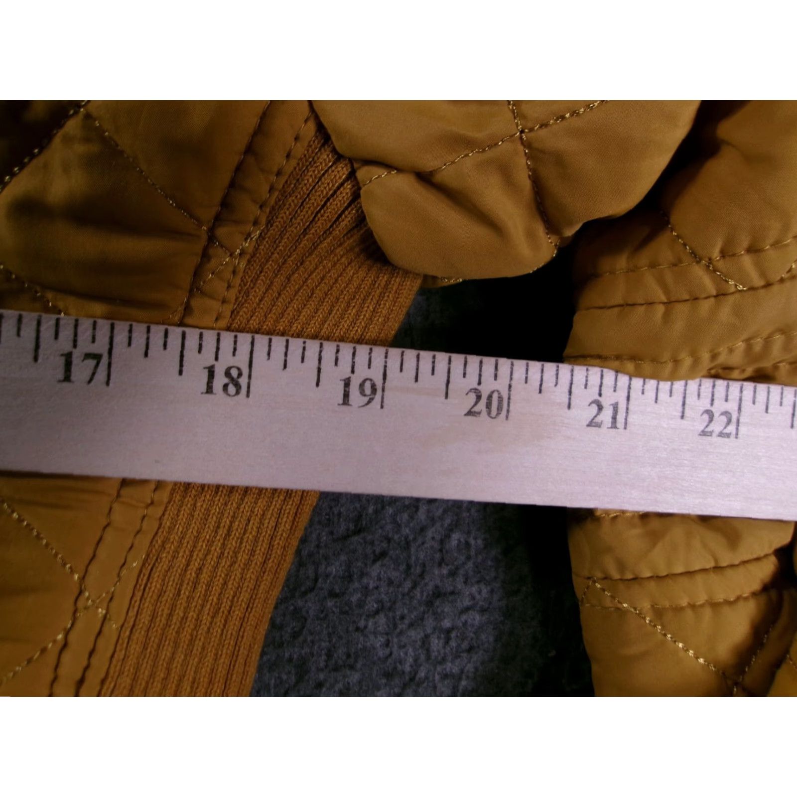 Vintage VINTAGE Love Tree Jacket Womens L Quilted Zip Front Stand Collar Mustard Padded Casual Size L / US 10 / IT 46 - 3 Thumbnail