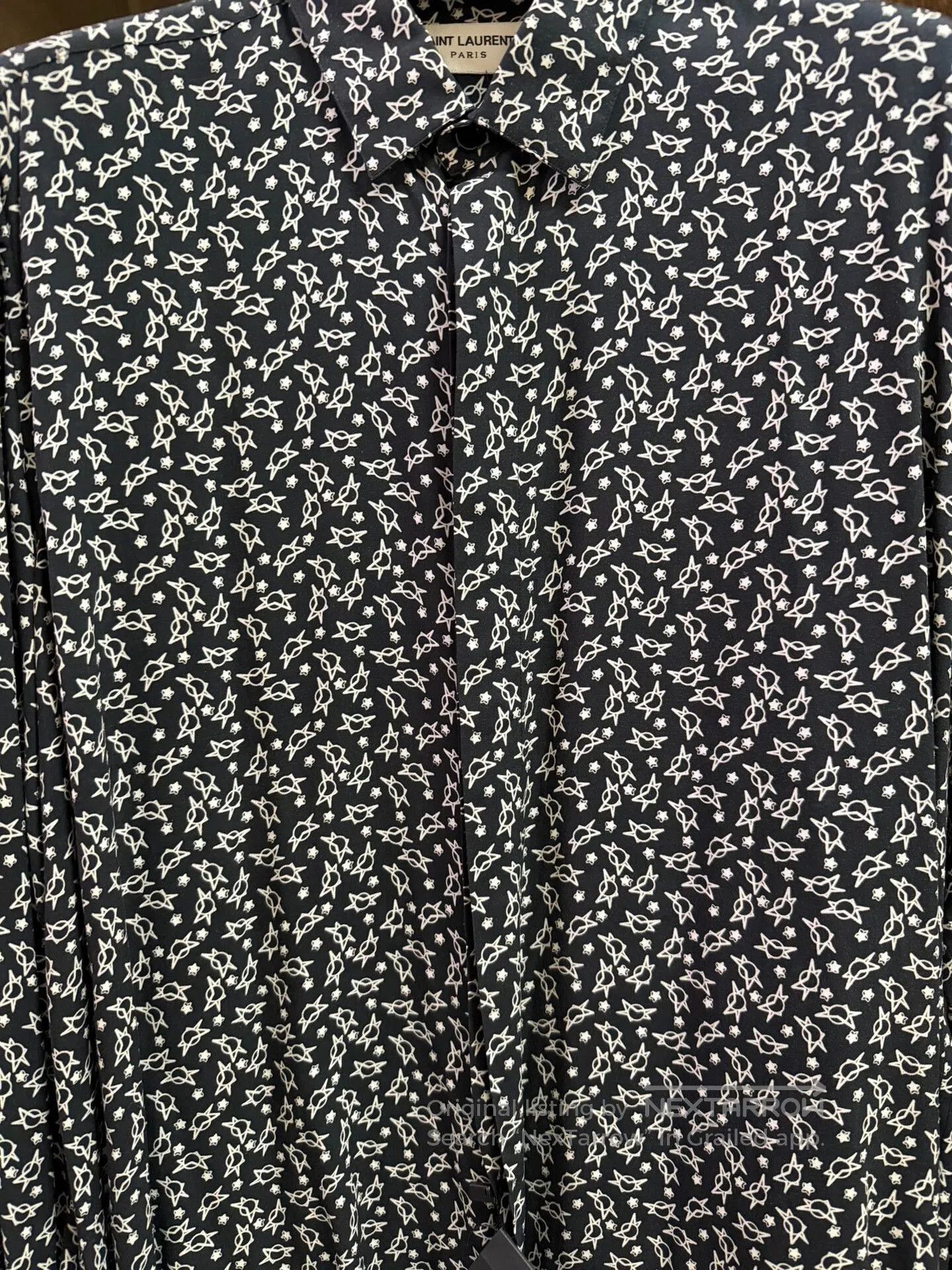 Saint Laurent Paris Saint Laurent Floral Print Shirt for Sale. Size US S / EU 44-46 / 1 - 4 Thumbnail