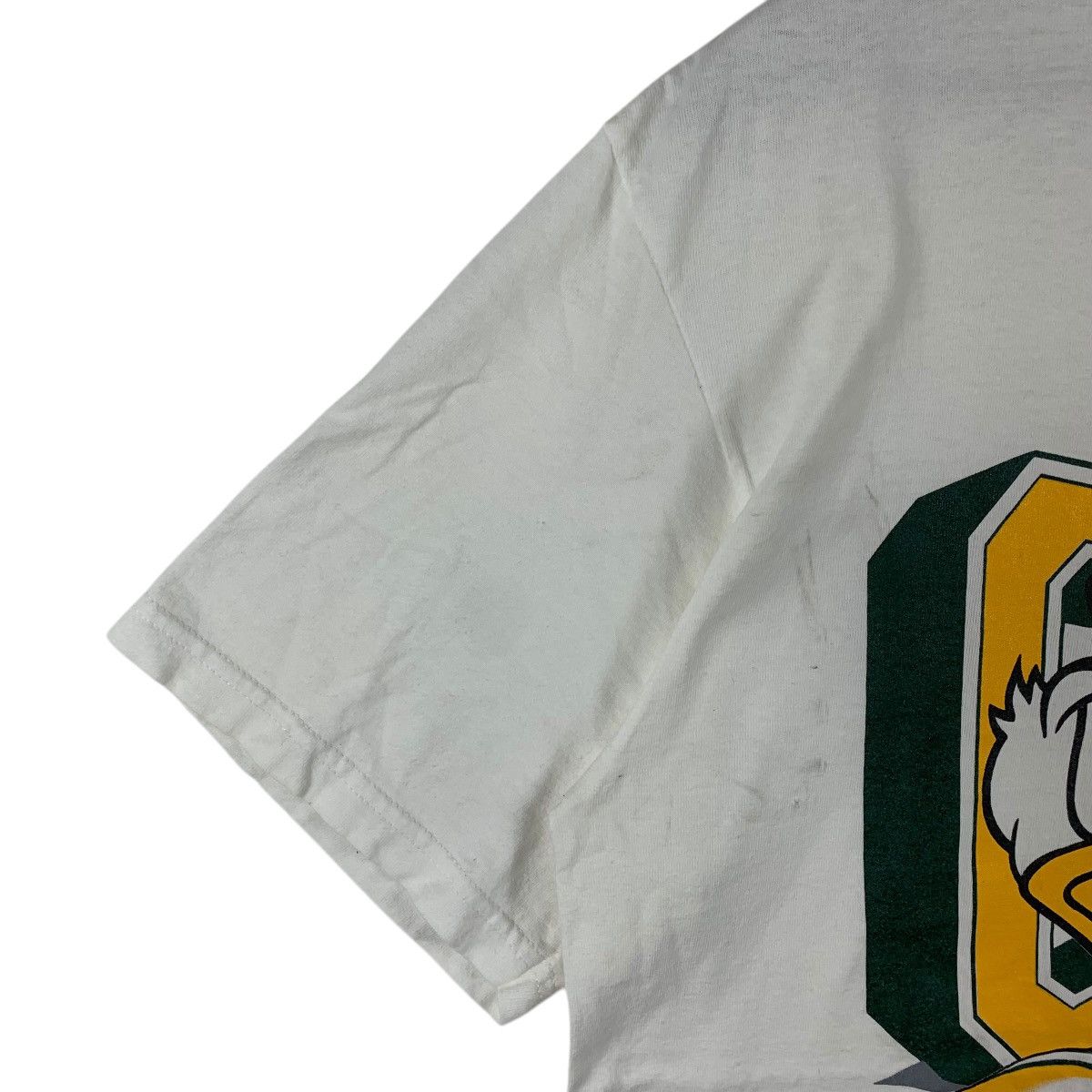NFL Vintage 90s OREGON DUCK VS PENS STATE team big logo tee Size US M / EU 48-50 / 2 - 6 Thumbnail