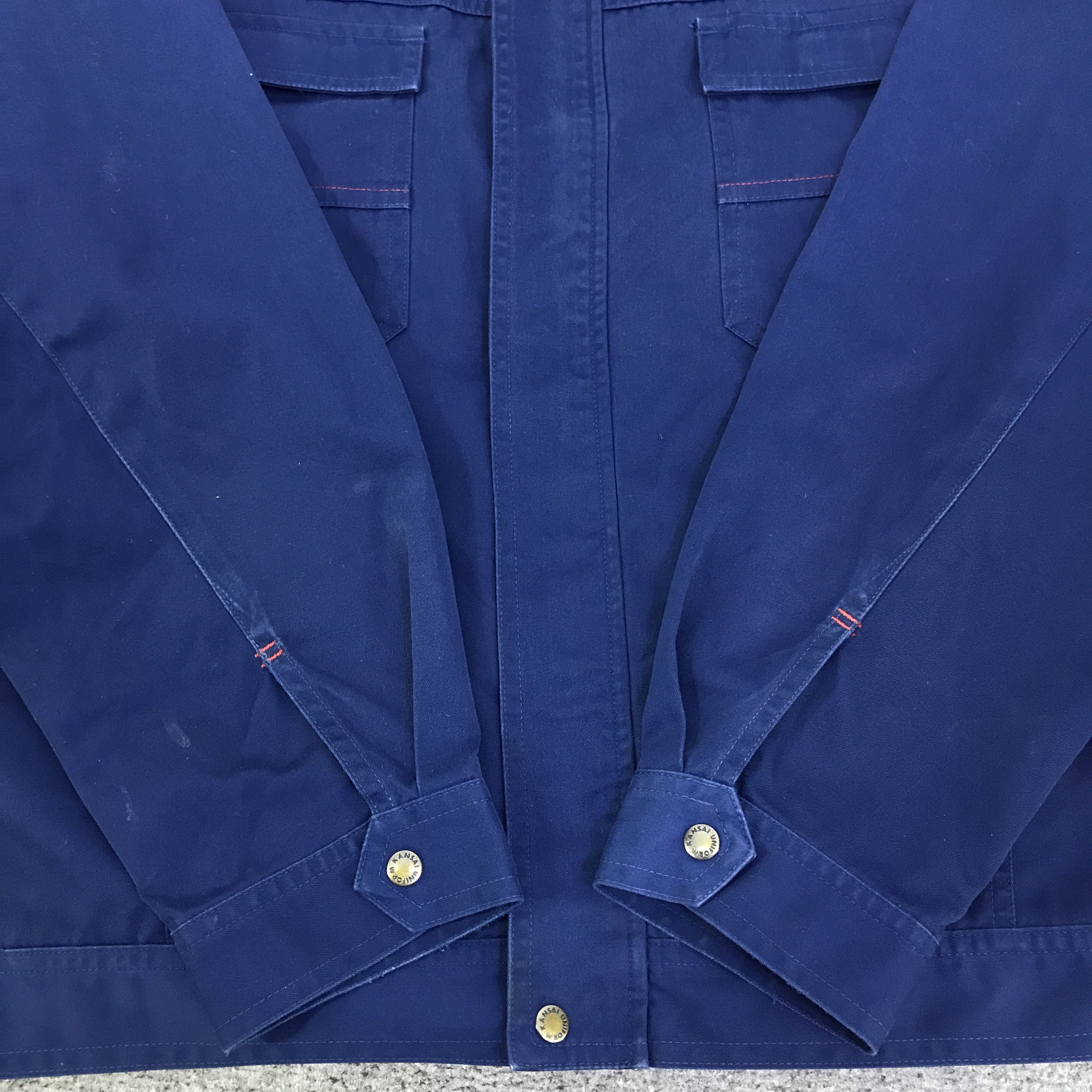 Japanese Brand nissan nismo racing navy custom work Japan jacket K122B6 Size US XL / EU 56 / 4 - 8 Thumbnail