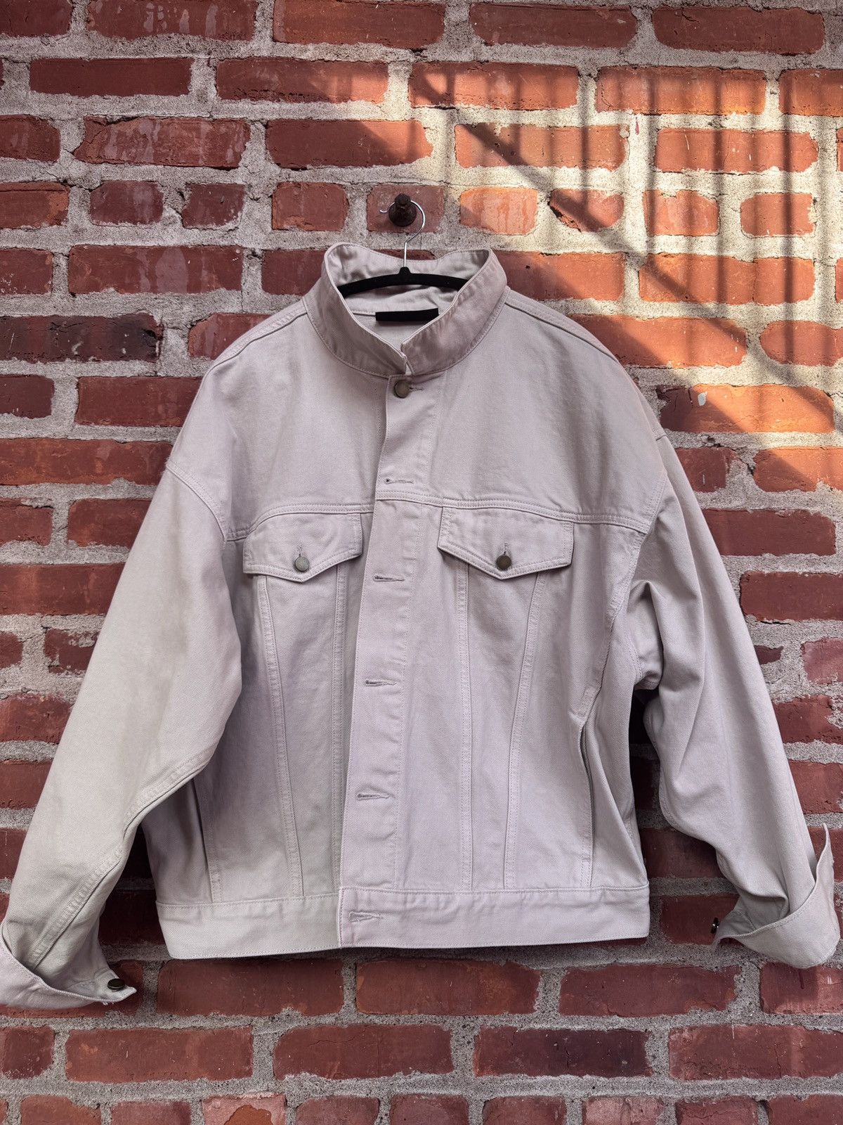 Fear of God Fear of god essentials denim trucker jacket Size US S / EU 44-46 / 1 - 1 Thumbnail
