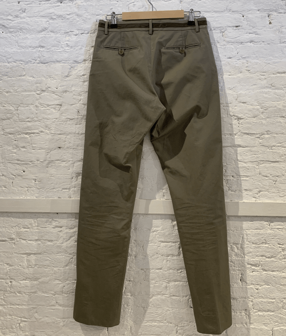 Helmut Lang 90s Helmut Lang Waxed Nylon Ribbon Waistband trousers Size US 30 / EU 46 - 4 Thumbnail
