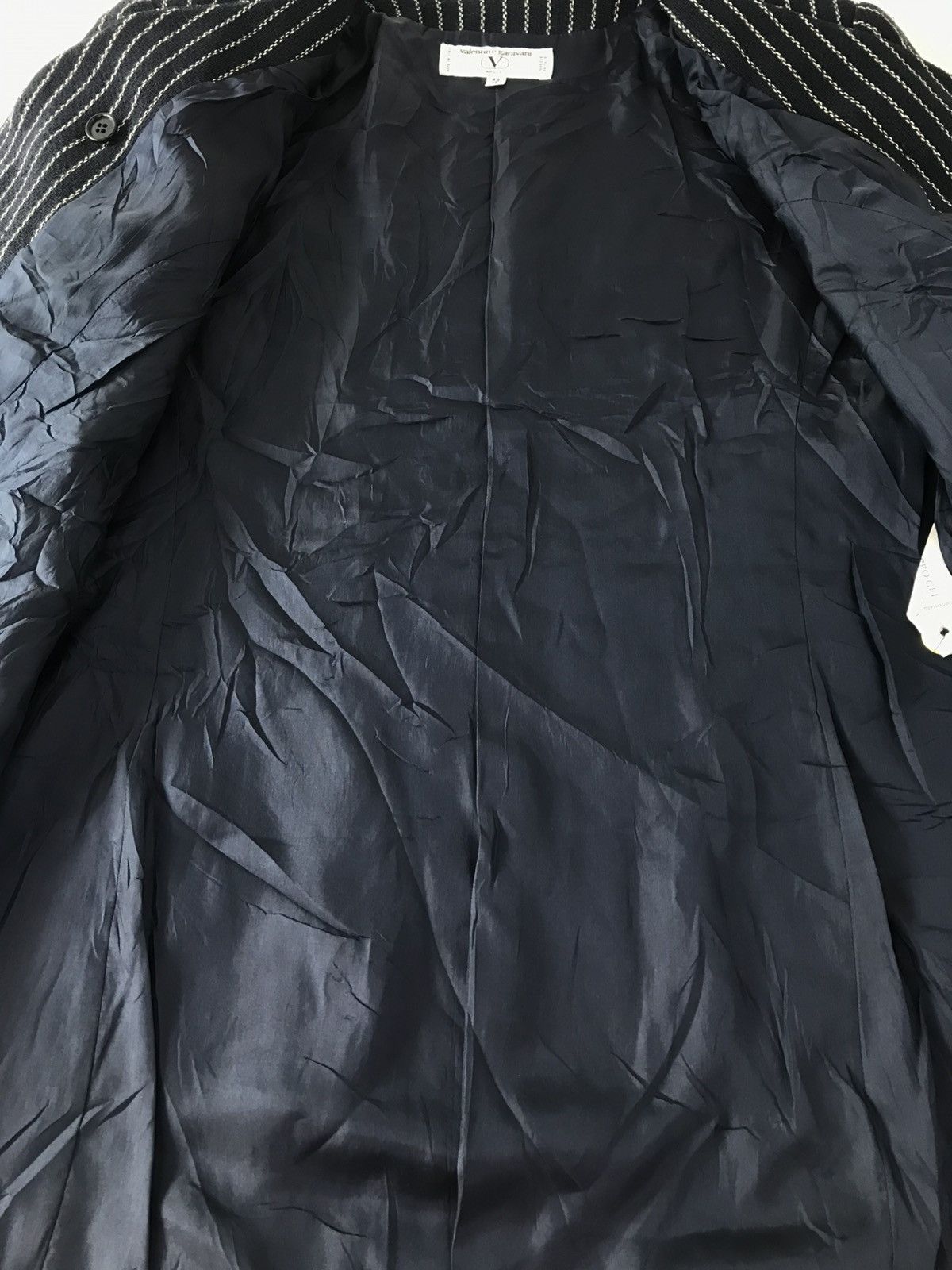 Valentino Valentino Garavani Pinstripe Double Breasted Blazer Coat Size M / US 6-8 / IT 42-44 - 6 Thumbnail