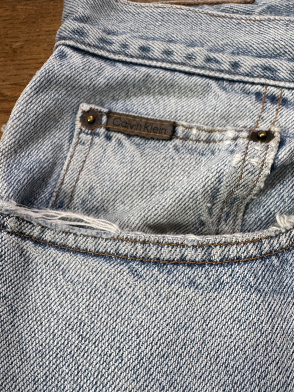 Vintage Vintage Calvin Klein Painter Jeans light wash Size US 40 / EU 56 - 3 Thumbnail