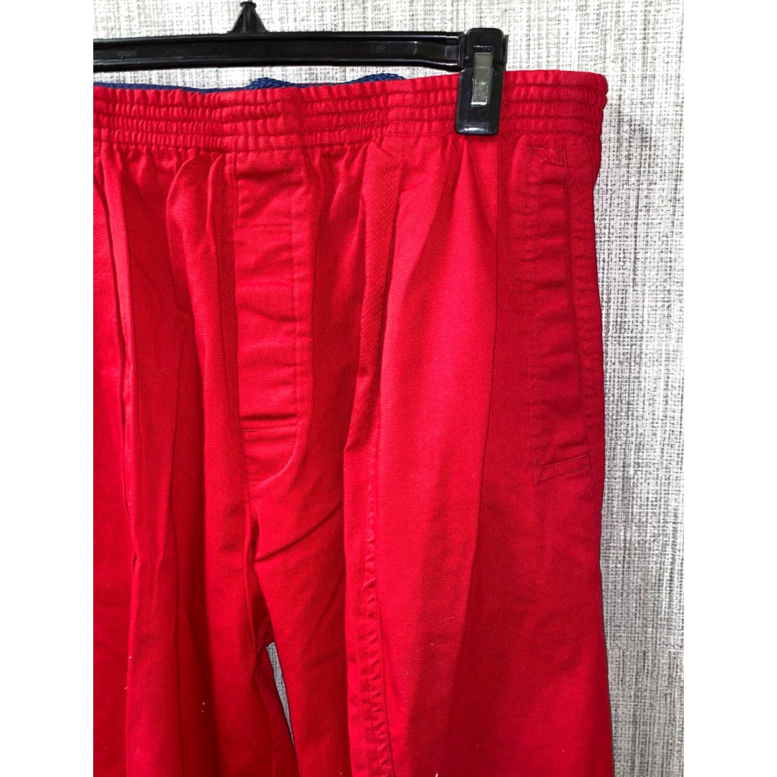 Vintage VINTAGE Generra Casual Pants Mens 34x31 Red Cotton Flat Front Size US 34 / EU 50 - 3 Thumbnail