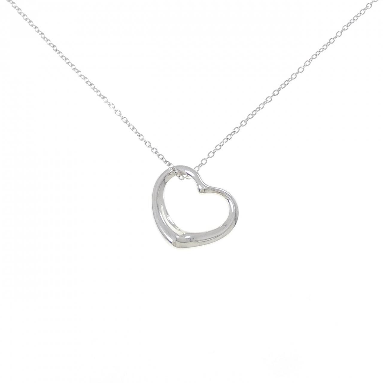 Tiffany & Co. Tiffany & Co. Tiffany & Co. Open Heart 925 Silver Necklace Precious Metal Necklace 60020474 DUTY FREE for USA Size ONE SIZE - 1 Thumbnail