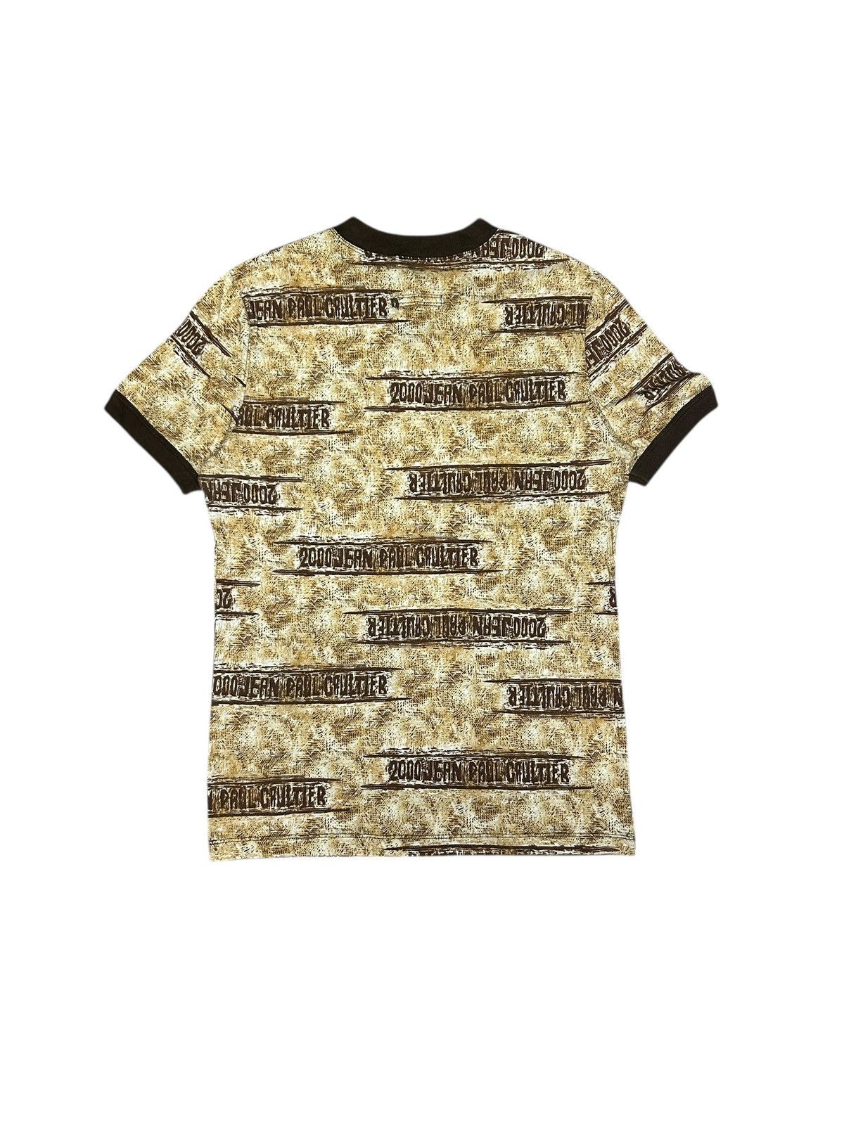 Jean Paul Gaultier S/S 00 '2000' Logo T-Shirt Size US M / EU 48-50 / 2 - 2 Thumbnail