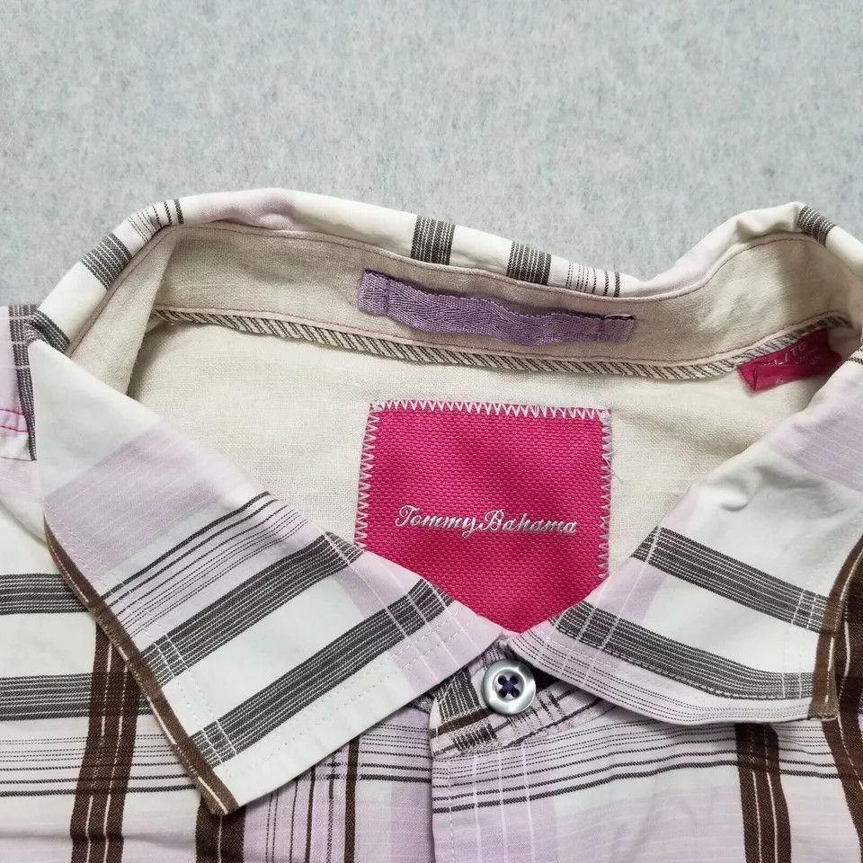Tommy Bahama Tommy Bahama Shirt Mens XL Plaid Button Up Long Sleeve Size US XL / EU 56 / 4 - 5 Thumbnail