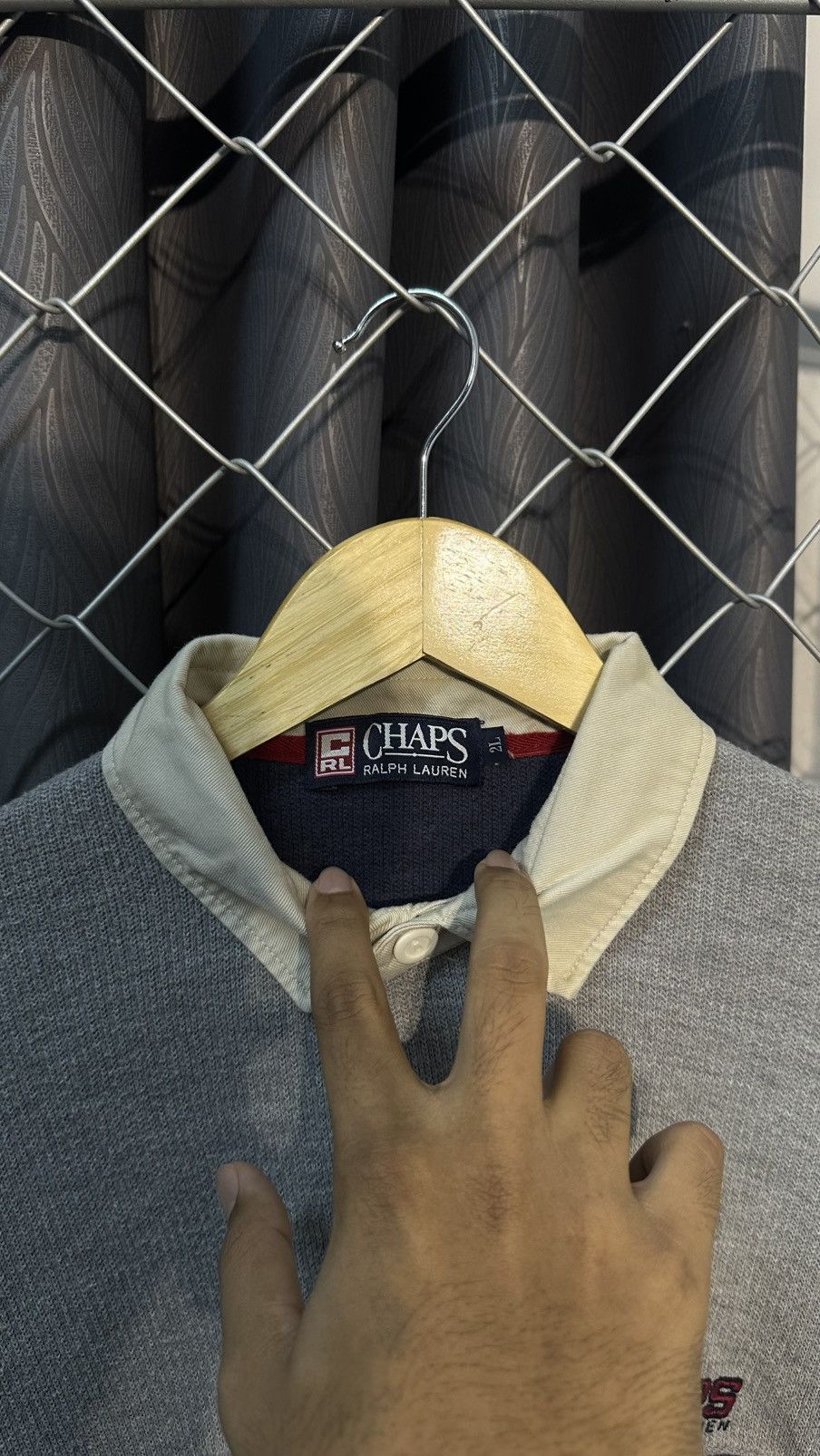 Chaps Ralph Lauren Vintage Chaps Ralph Lauren Rugby Polo Shirt Size US XL / EU 56 / 4 - 5 Thumbnail