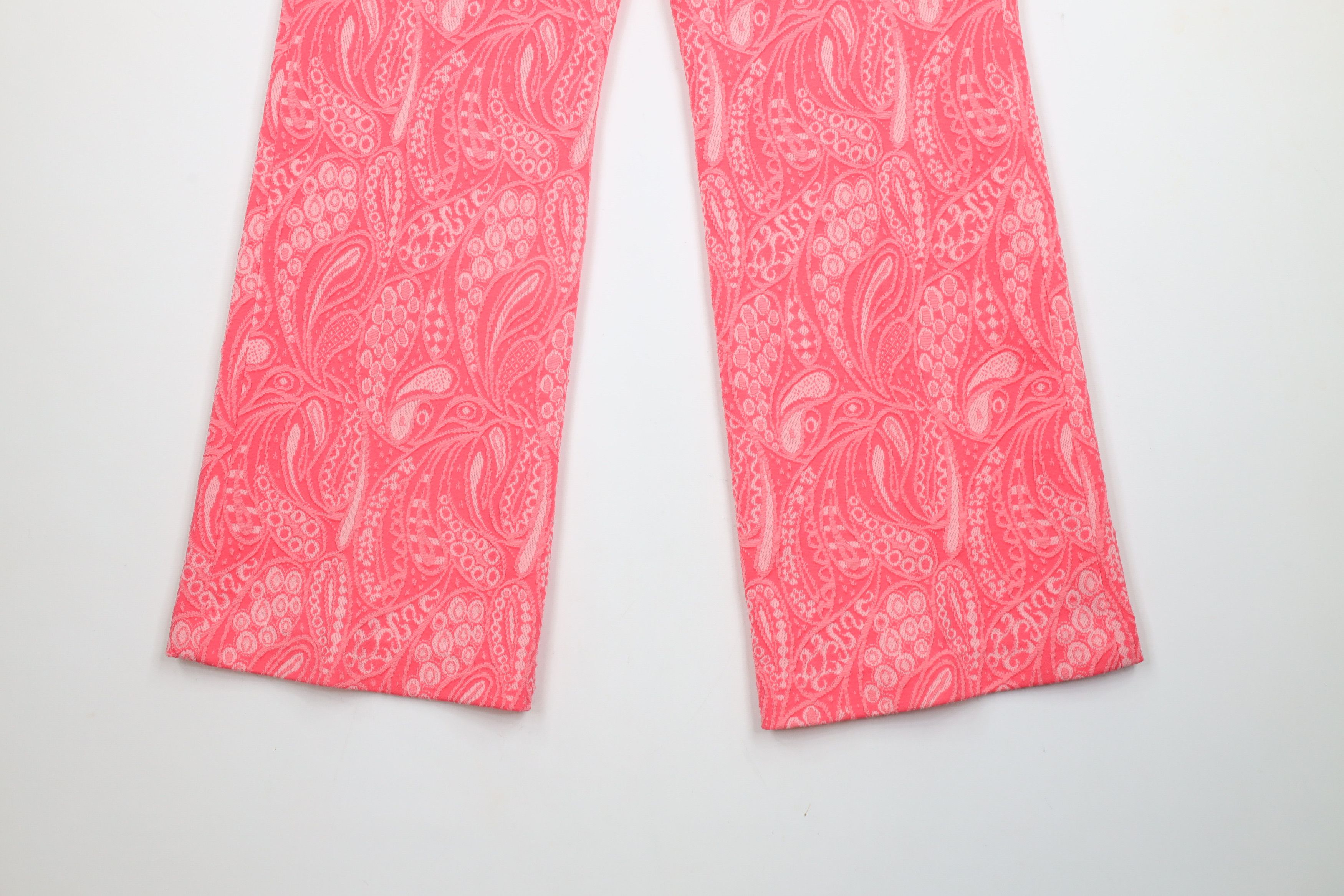 Vintage Vintage 70s 3 Piece Paisley Knit Skirt Bell Bottoms Suit Size XL / US 12-14 / IT 48-50 - 23 Thumbnail