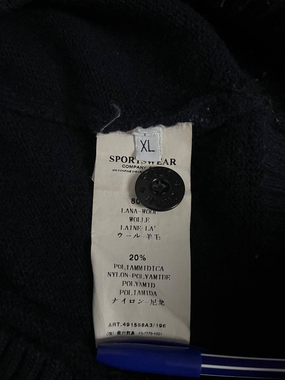 Stone Island Stone Island Navy Sweater Size US XL / EU 56 / 4 - 12 Thumbnail