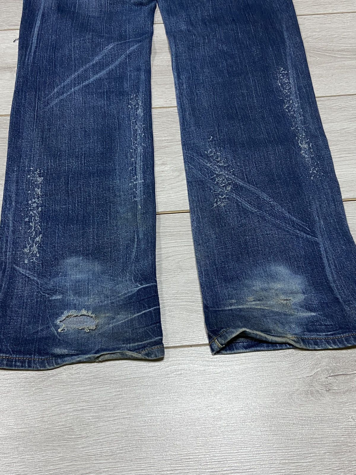 Dolce & Gabbana DOLCE GABBANA vintage denim masters zipper distressed jeans Size US 34 / EU 50 - 10 Thumbnail