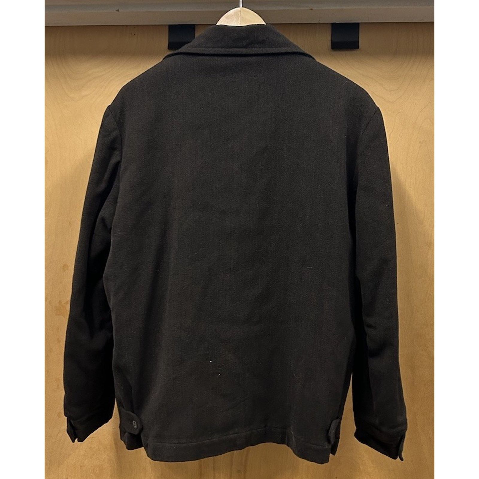 Vintage 1960s Gabardine Ricky Jacket Mens XL Fleece Lined Rockabilly Size US XL / EU 56 / 4 - 2 Thumbnail