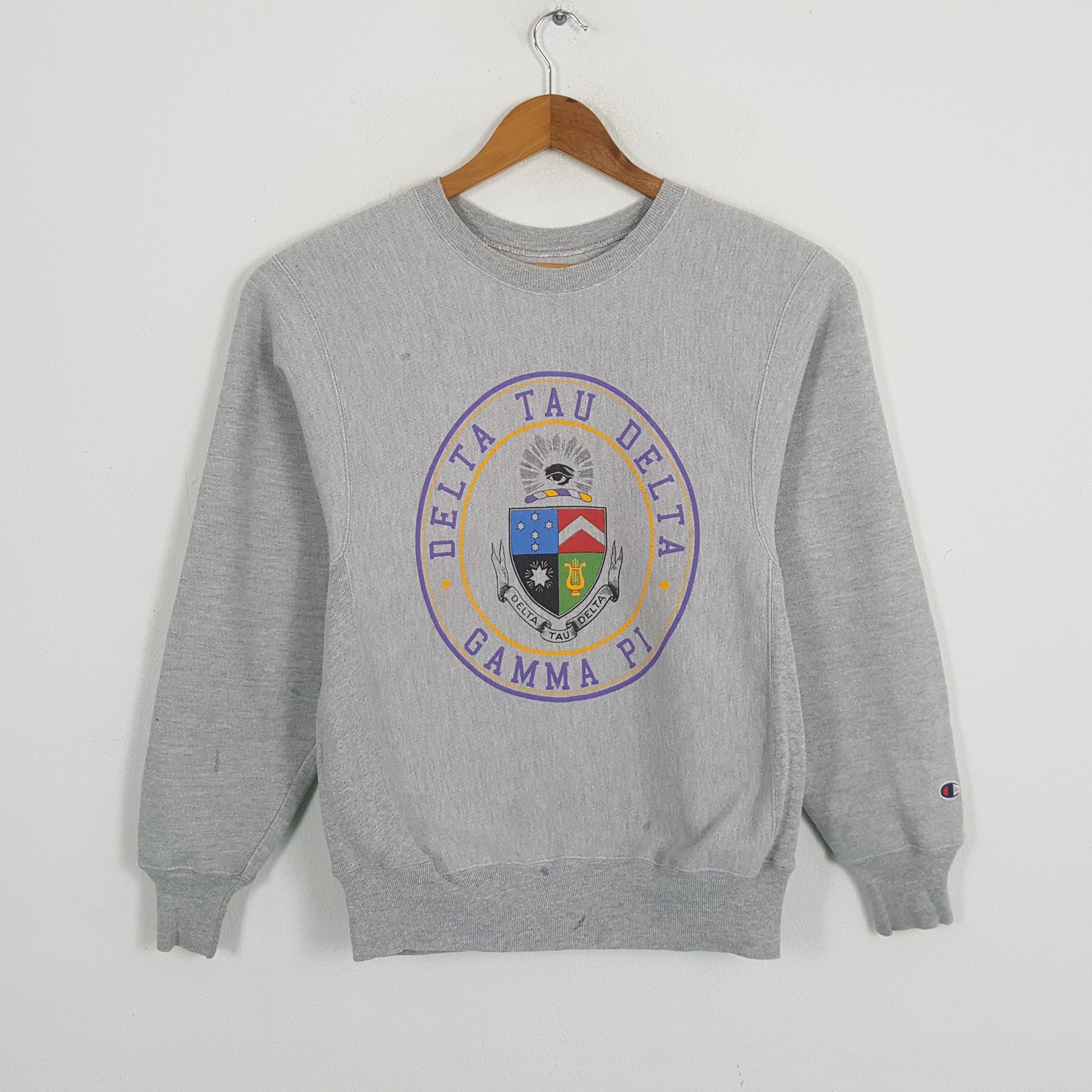 Champion × Vintage Vintage DELTA TAU DELTA GAMMA CHAMPION Sweatshirts Size US M / EU 48-50 / 2 - 1 Thumbnail