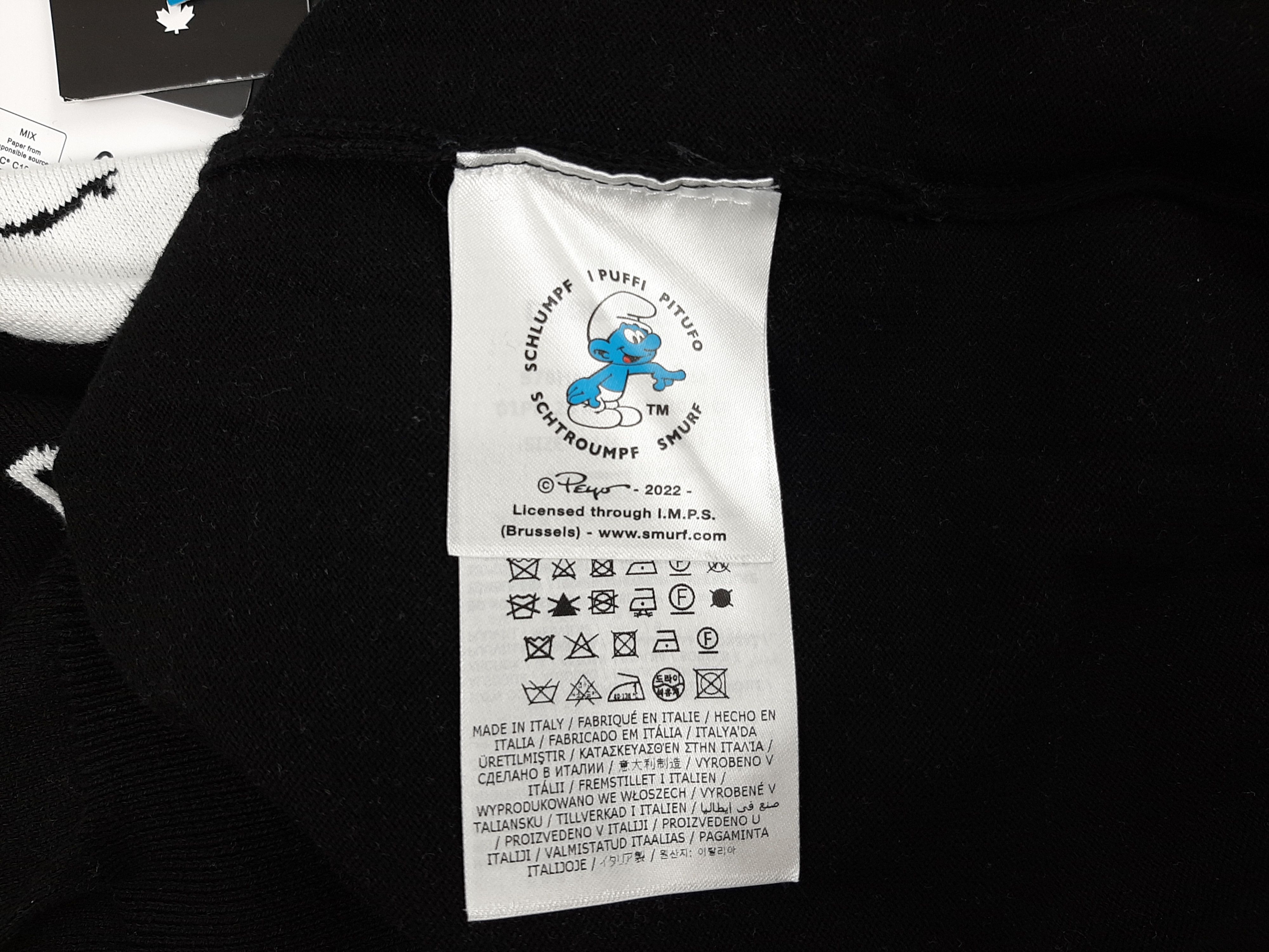 Dsquared2 Dsquared2 x The Smurfs Handy Smurf Sweater Men's Size M Size US M / EU 48-50 / 2 - 8 Thumbnail