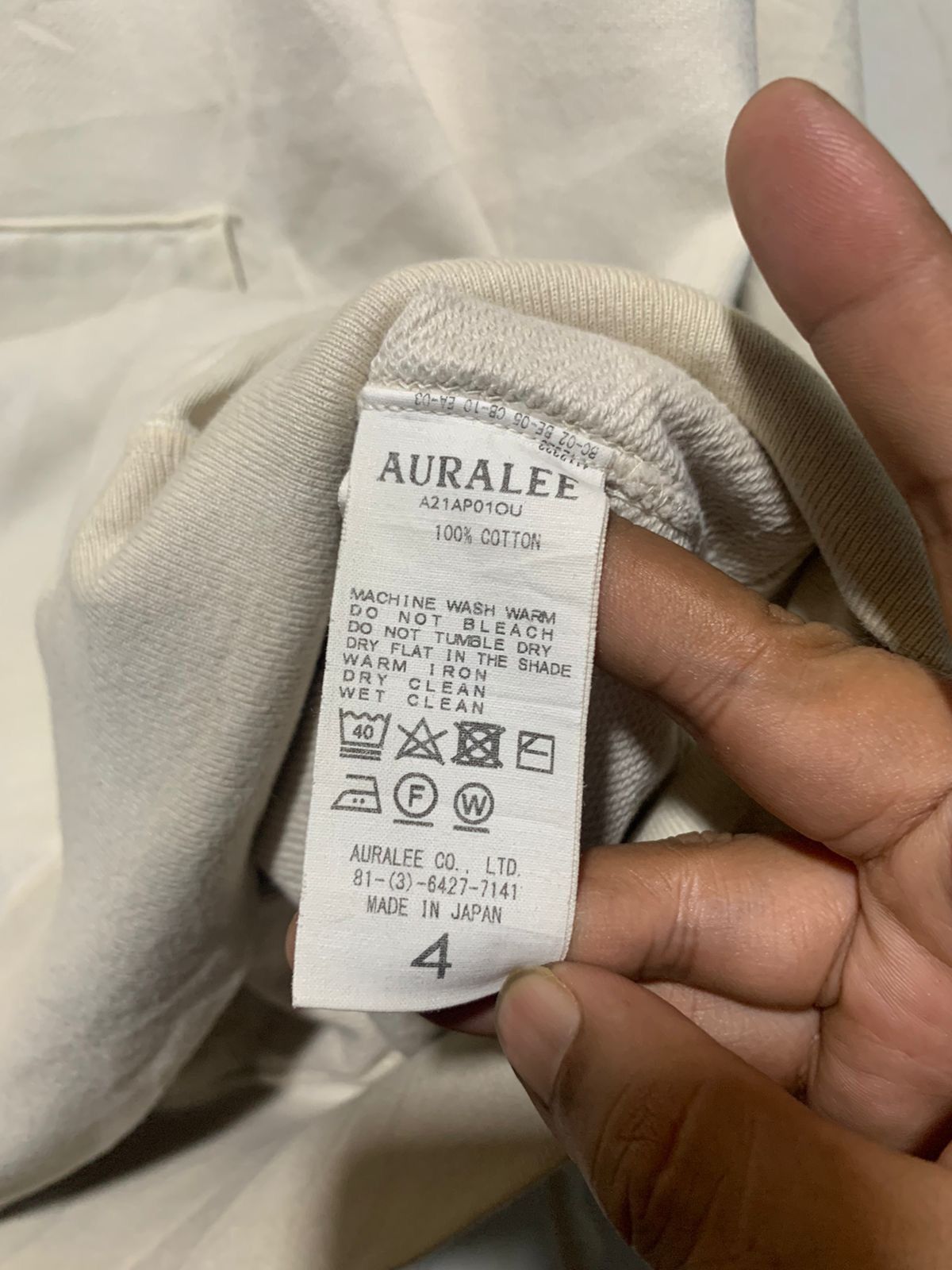 Auralee Auralee shadow dye hoodie Size US L / EU 52-54 / 3 - 9 Thumbnail