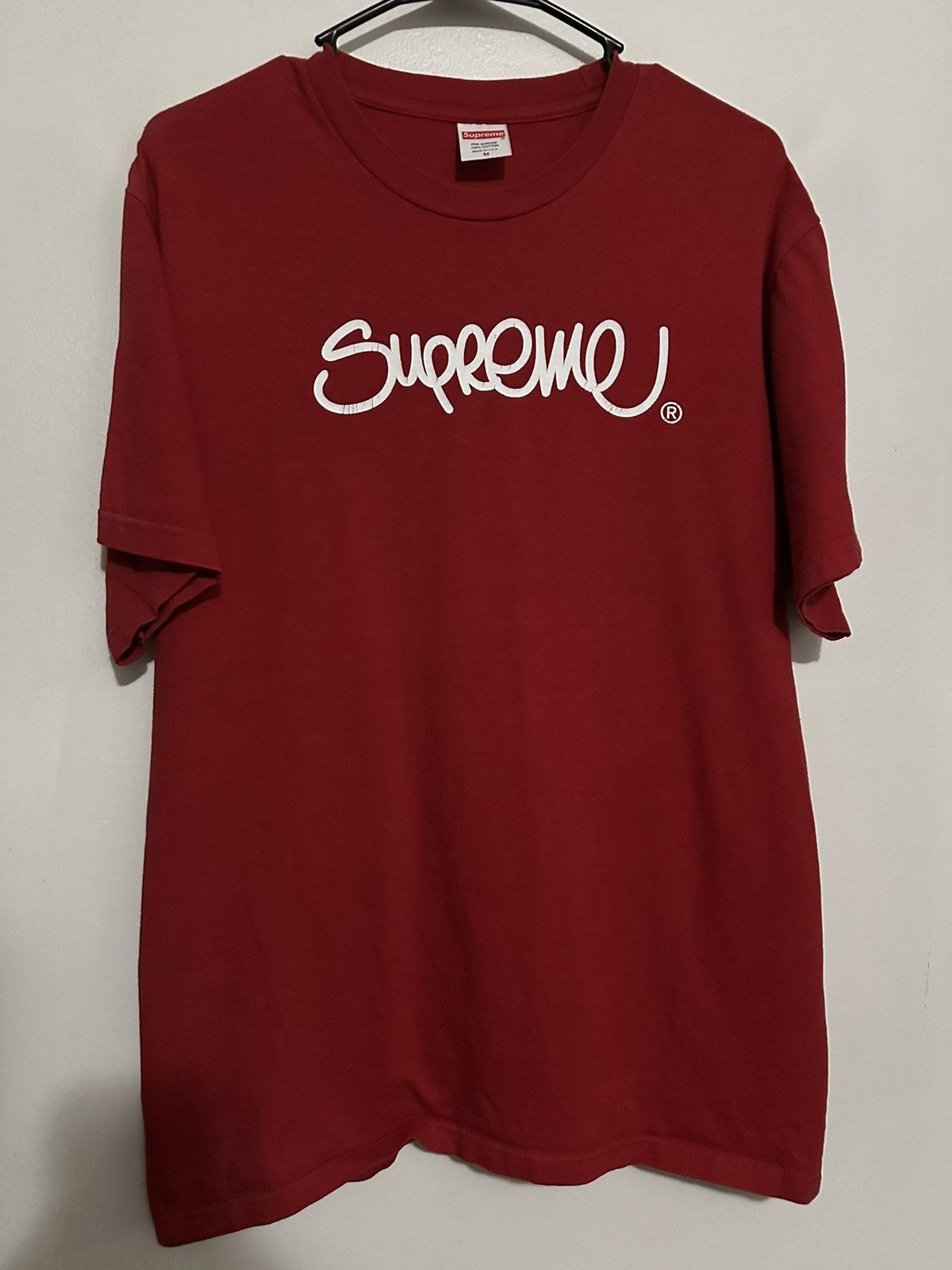 Supreme Supreme Handstyle Tee Size US M / EU 48-50 / 2 - 1 Thumbnail