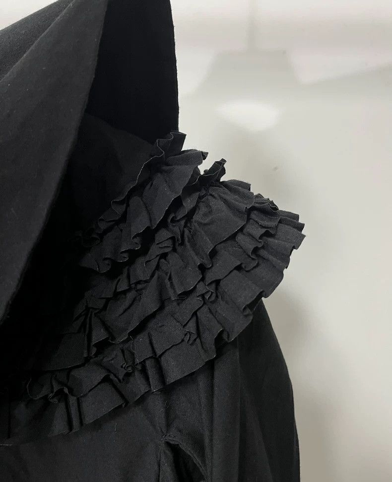 Comme des Garcons Comme Des Garcons Shirt with large lapels and ruffles Size XS / US 0-2 / IT 36-38 - 5 Thumbnail