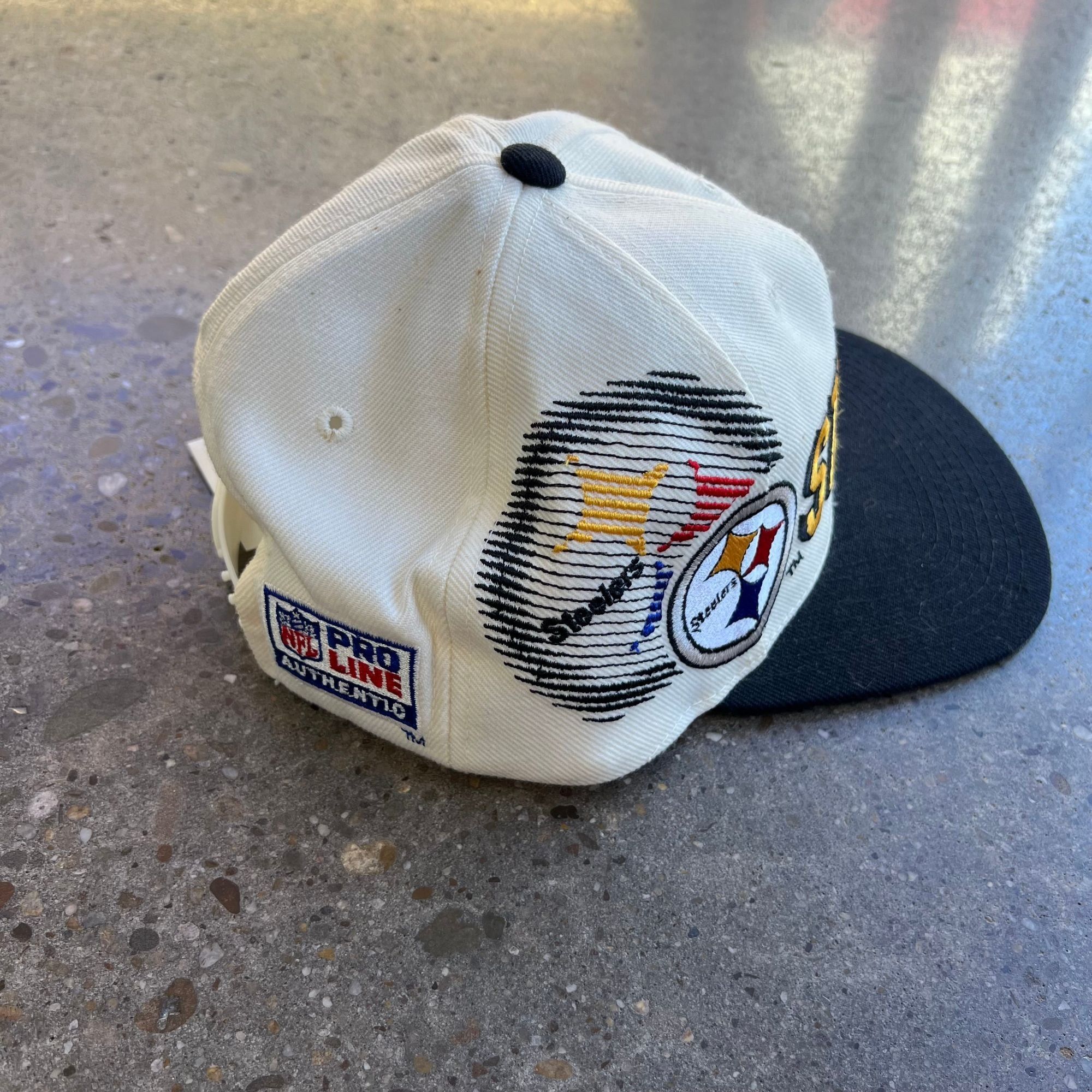 Pro Line × Vintage Vintage Sports Specialties Shadow Pittsburgh Steelers NFL Fo Size ONE SIZE - 2 Thumbnail