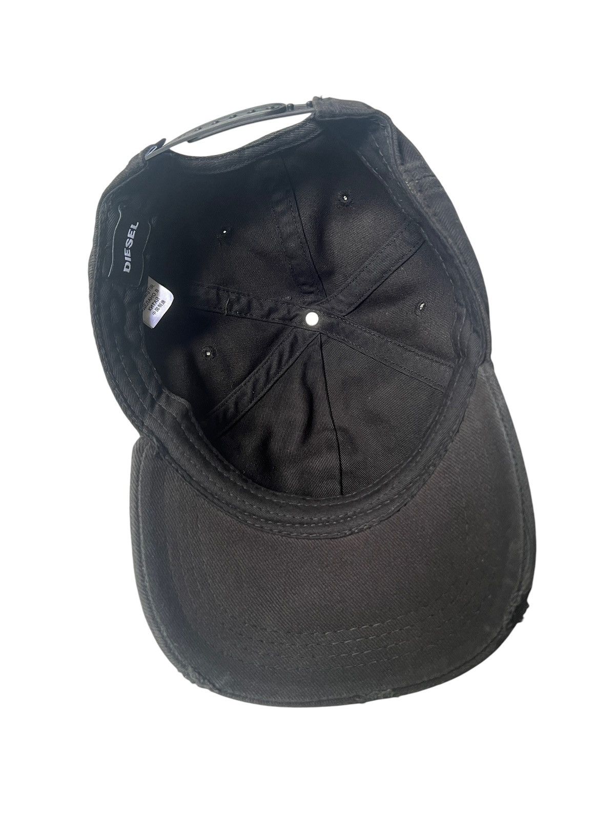 Diesel × Vintage Y2K Diesel Distressed Dad Hat Size ONE SIZE - 8 Thumbnail