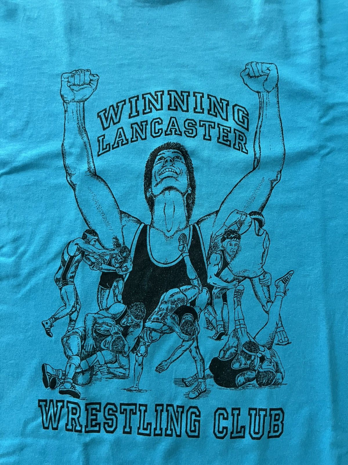 Vintage Vintage Winning Lancaster Wrestling Club t-shirts Size US XL / EU 56 / 4 - 2 Thumbnail