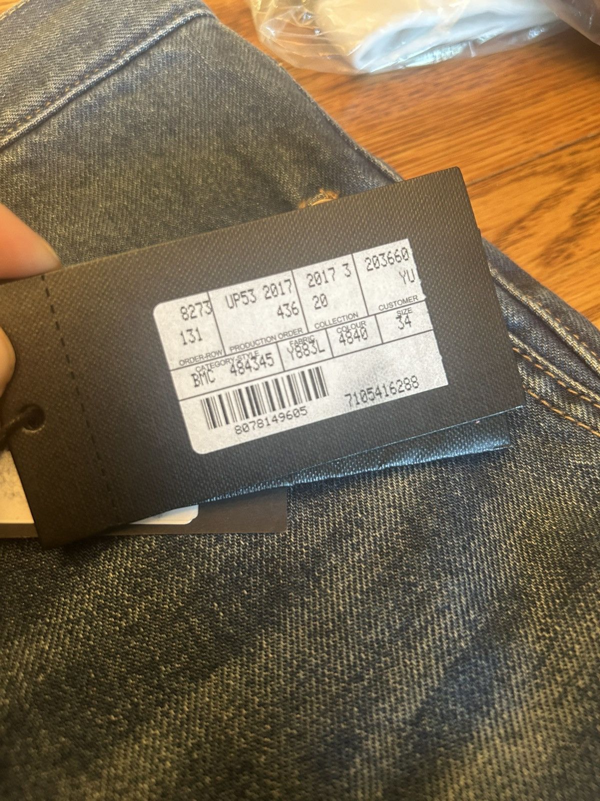 Saint Laurent Paris Saint Laurent Denim Jean Size US 34 / EU 50 - 5 Thumbnail