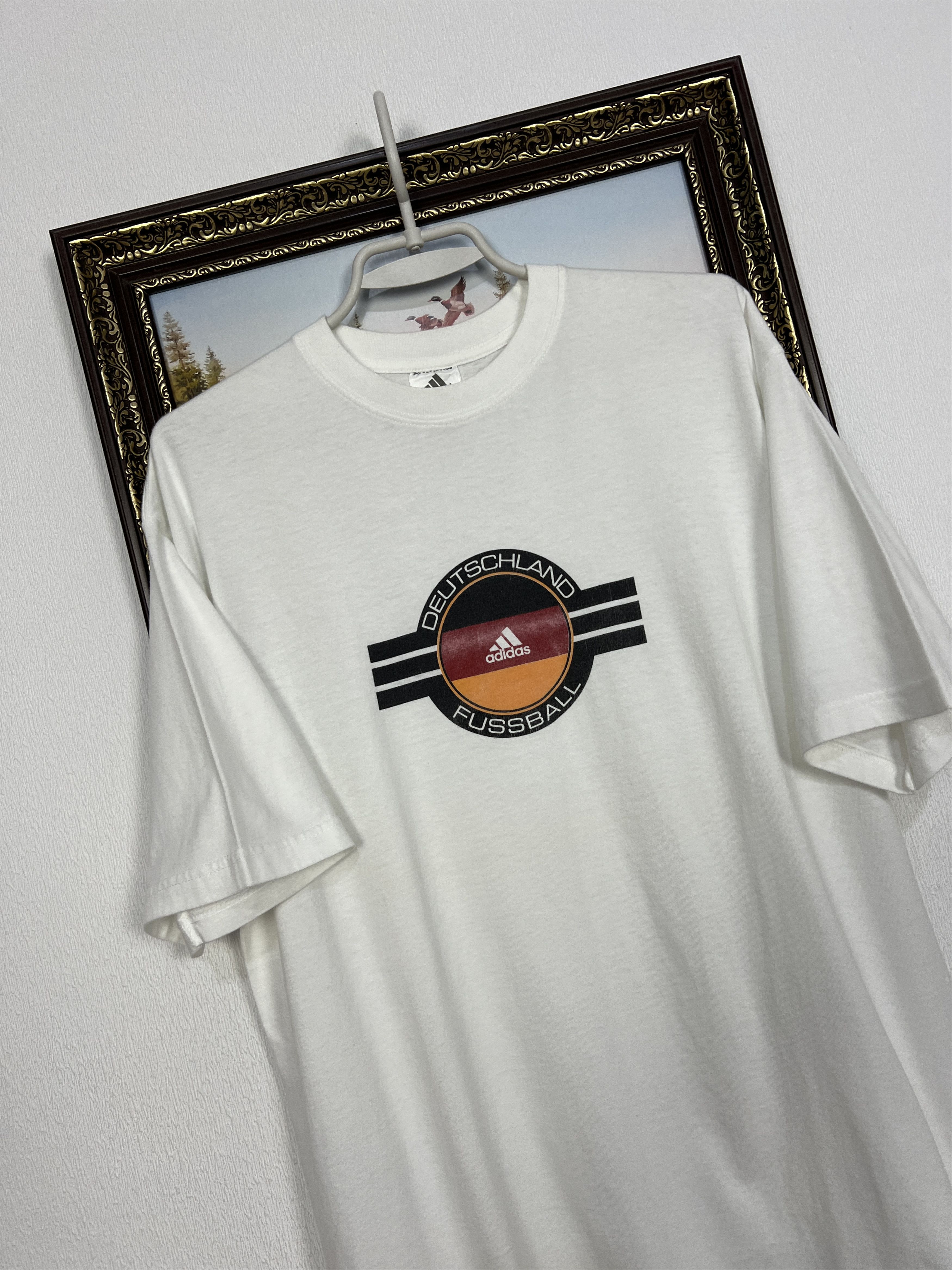 Adidas Vintage Germany Football Train Shirt Soccer Jersey Trikot Size US M / EU 48-50 / 2 - 4 Thumbnail
