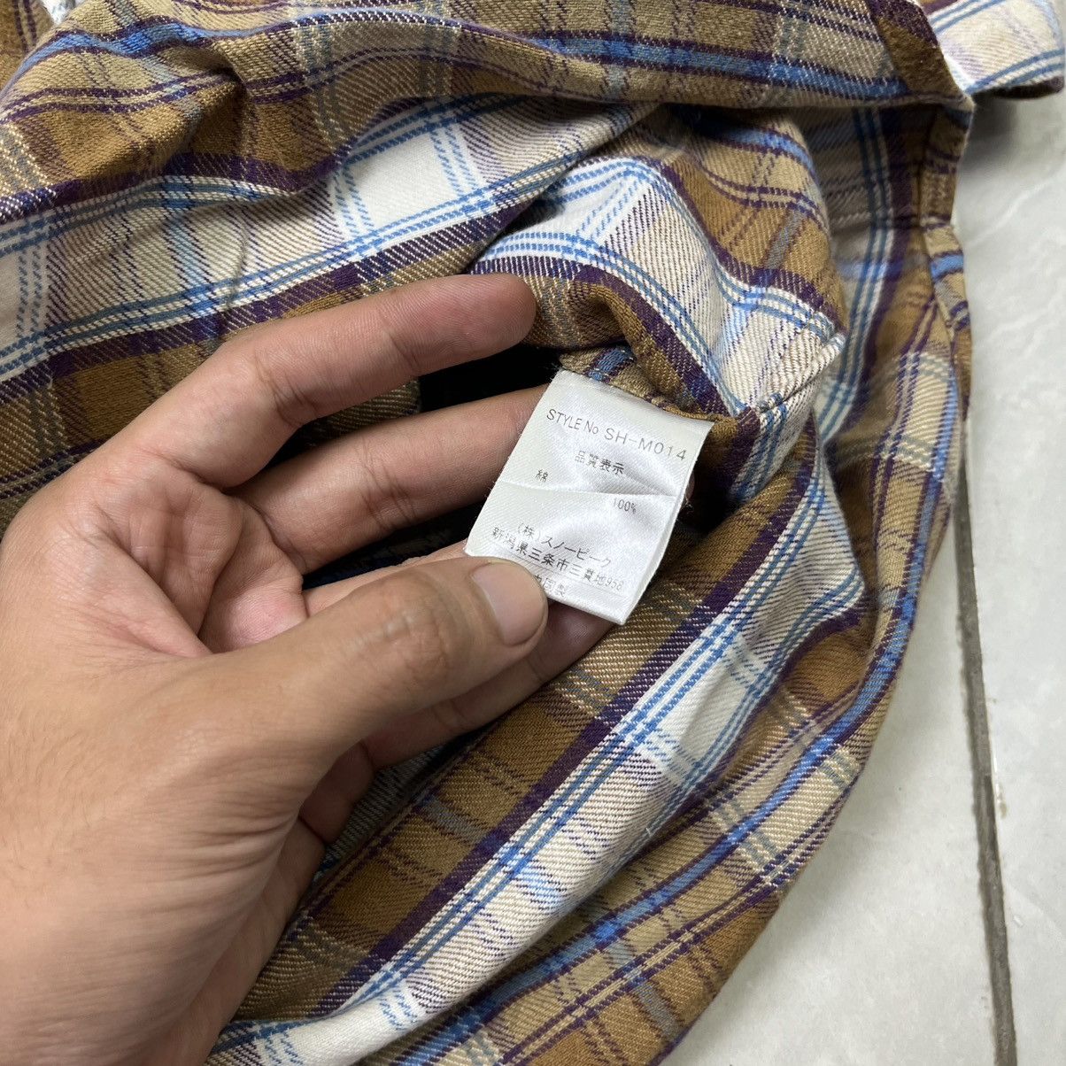 Snow Peak Snow Peak Double Pocket Check Shirt Size US M / EU 48-50 / 2 - 7 Thumbnail