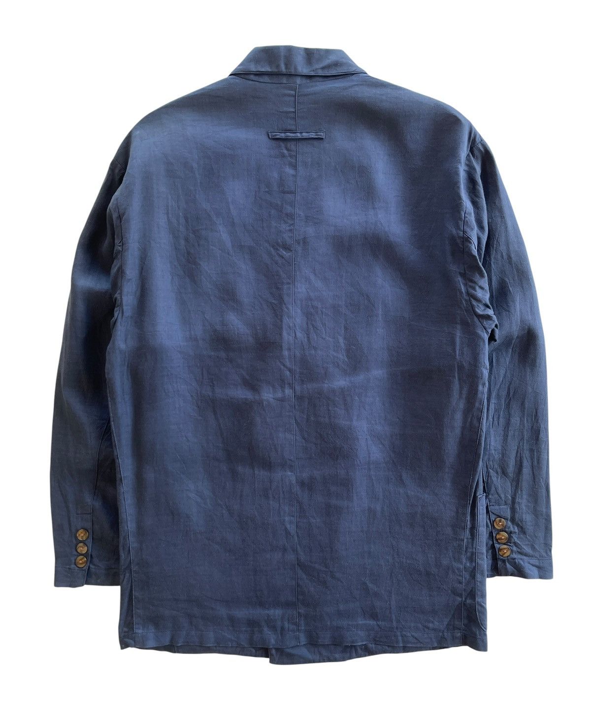 Jean Paul Gaultier Jean Paul Gaultier Double Breasted Hemp Coat Size US M / EU 48-50 / 2 - 3 Thumbnail
