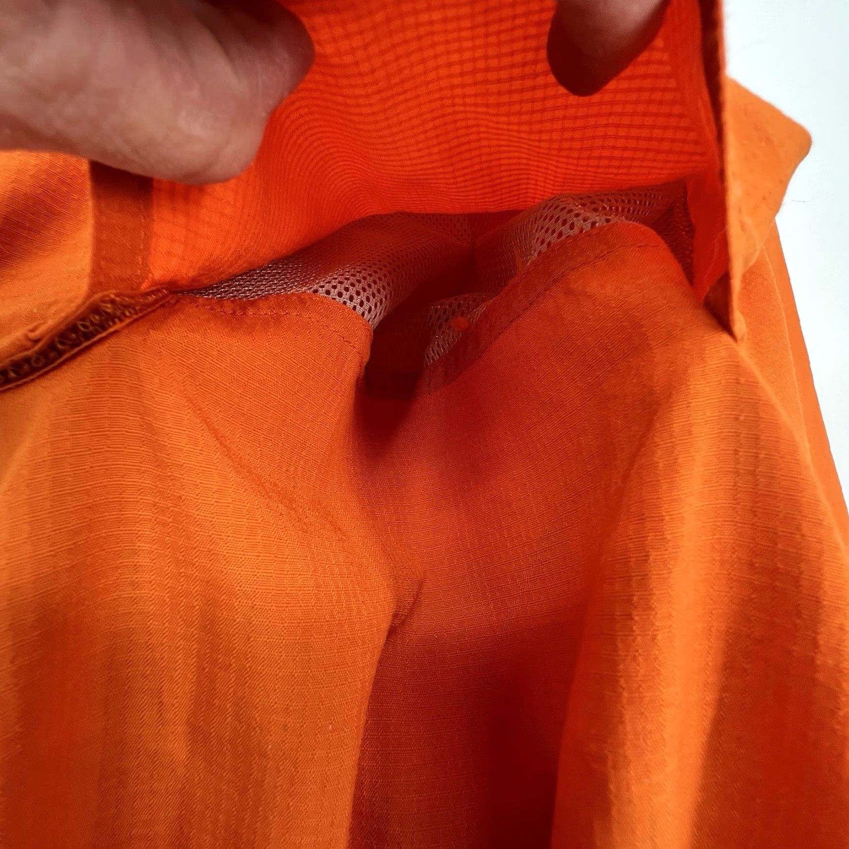 The North Face VINTAGE not applicable here; The North Face Mens Button-Up Shirt Outdoor Hiking L Nylon Orange Size US L / EU 52-54 / 3 - 4 Thumbnail