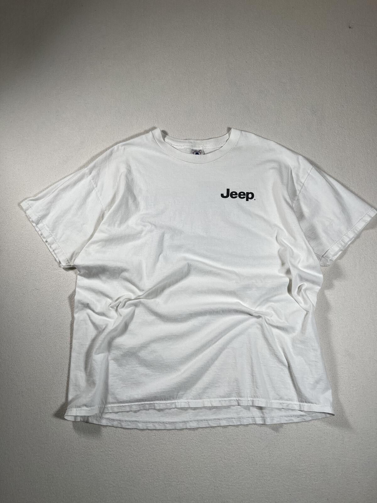 Jeep Vintage 90s Jeep Wrangler Promo Oversized Tee Size US XXL / EU 58 / 5 - 1 Thumbnail