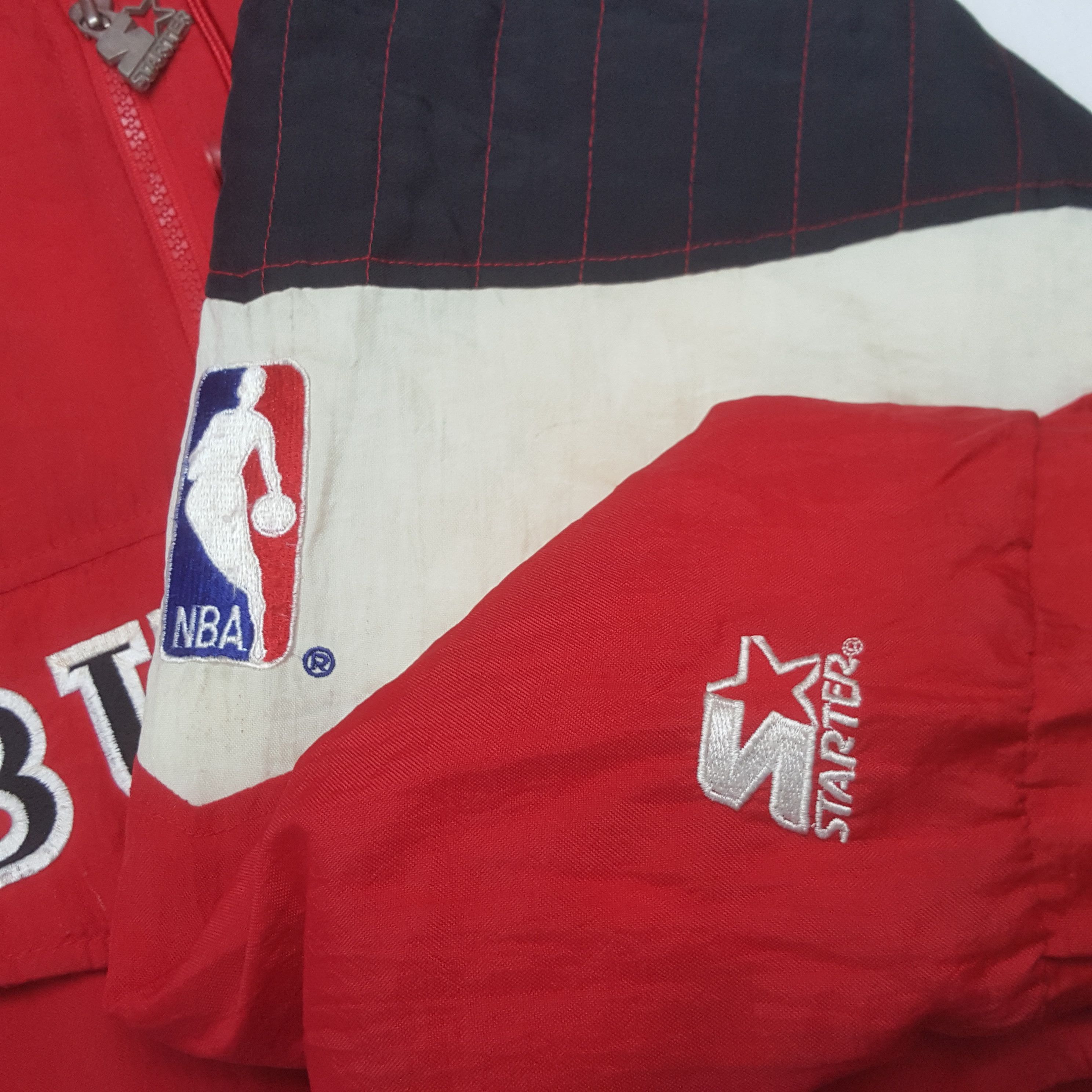 Starter Vintage Chicago Bulls American Basketball Jacket C322N1 Size US M / EU 48-50 / 2 - 8 Thumbnail