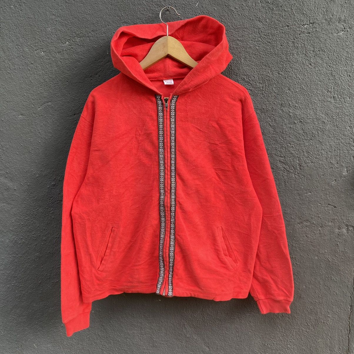 Toyo Enterprises Thrashed Faded Vintage Sugar Cane ERD GRUNGE HOODIE Size US M / EU 48-50 / 2 - 1 Thumbnail