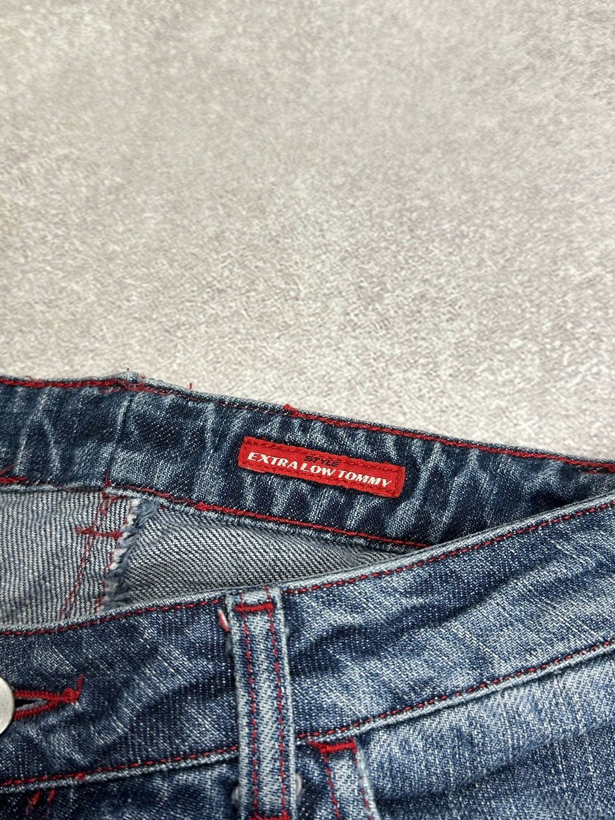 Japanese Brand Vintage Miss Sixty Extra Low Tommy Flared Womans Jeans 28 Size 28" / US 6 / IT 42 - 7 Thumbnail