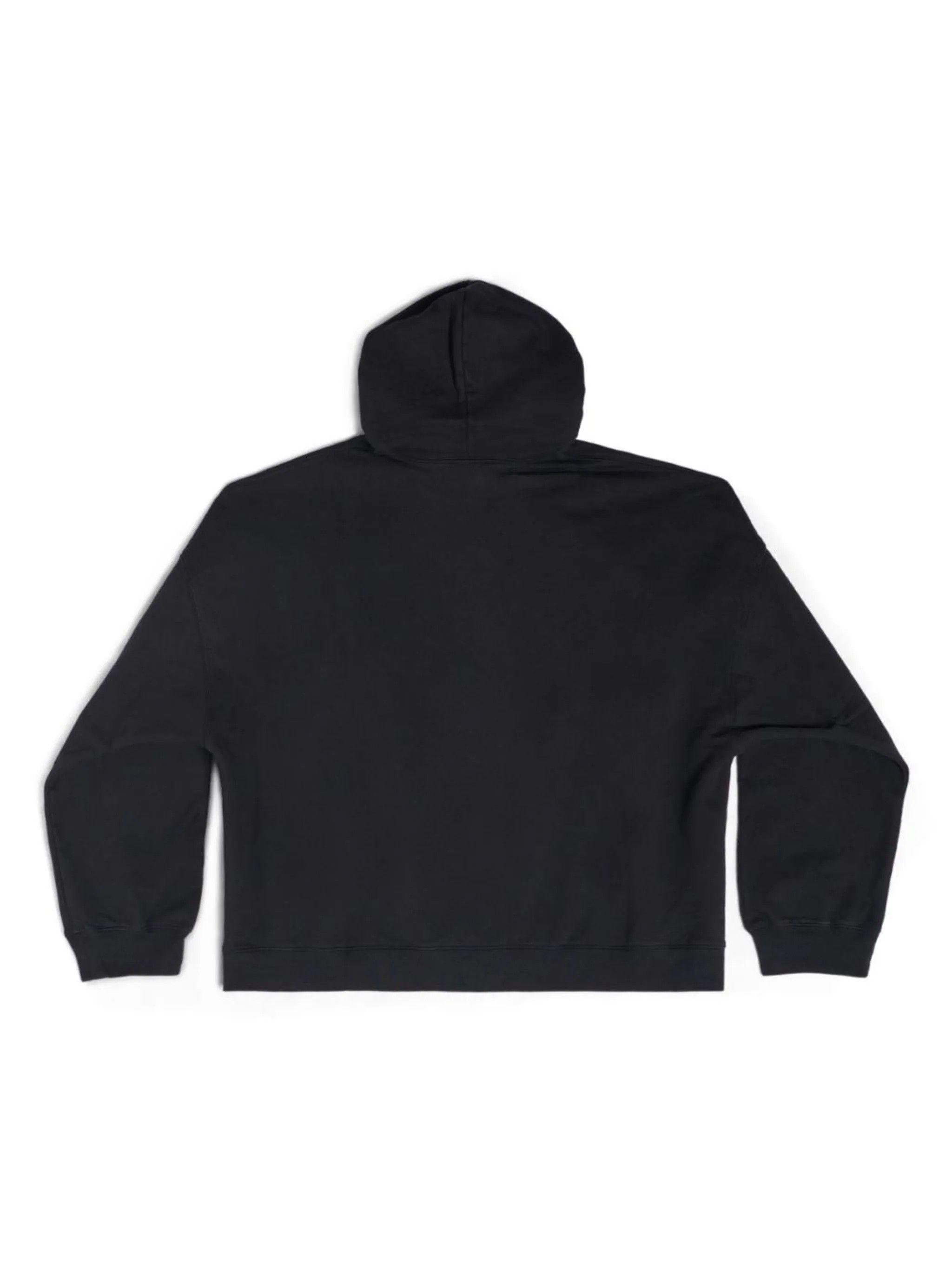 Balenciaga o1mt1gz0824 Cities Paris Hoodie Wide Fit in Black