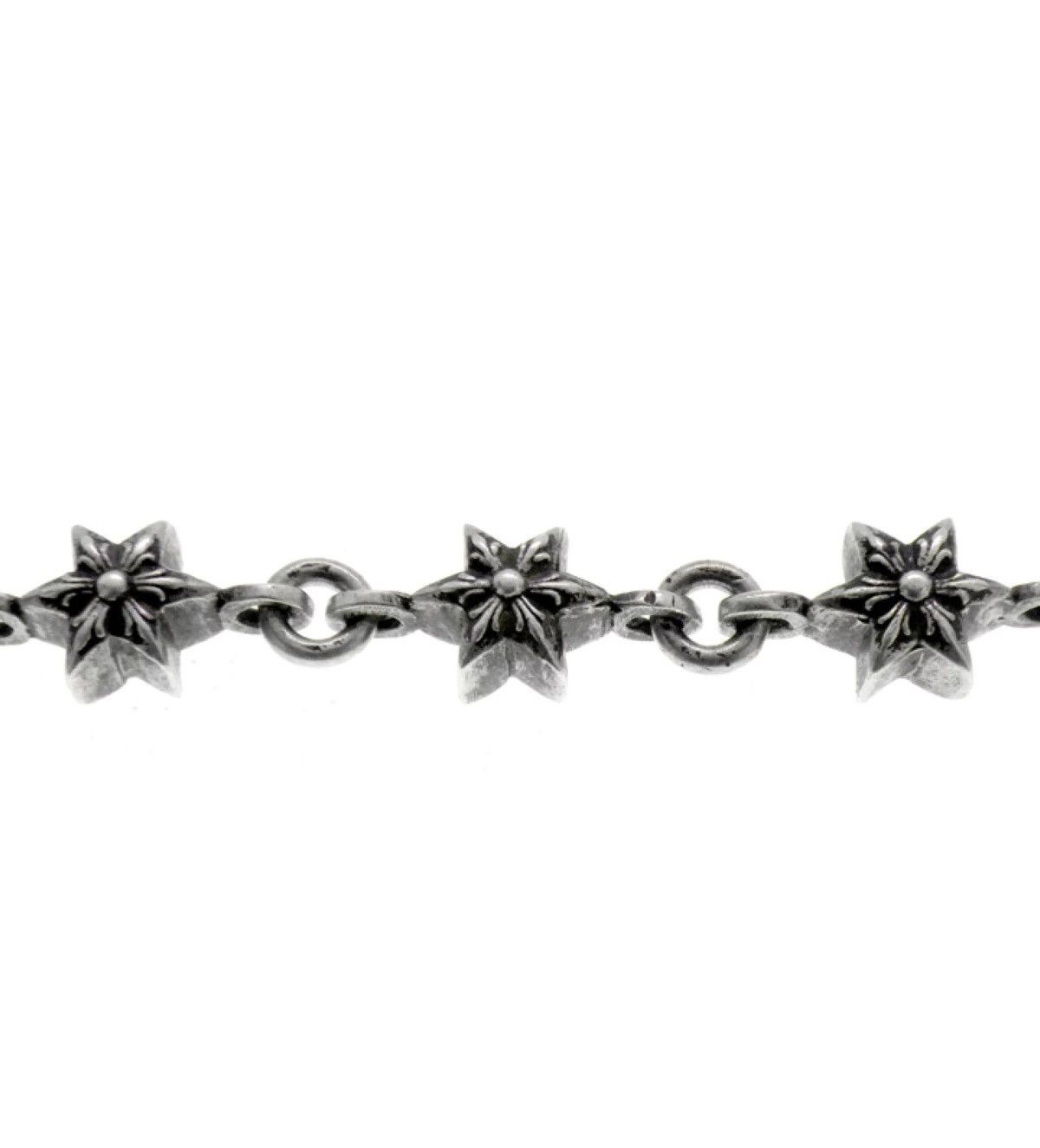 Chrome Hearts 15Link Chrome Hearts Tiny Star Bracelet Size ONE SIZE - 5 Thumbnail