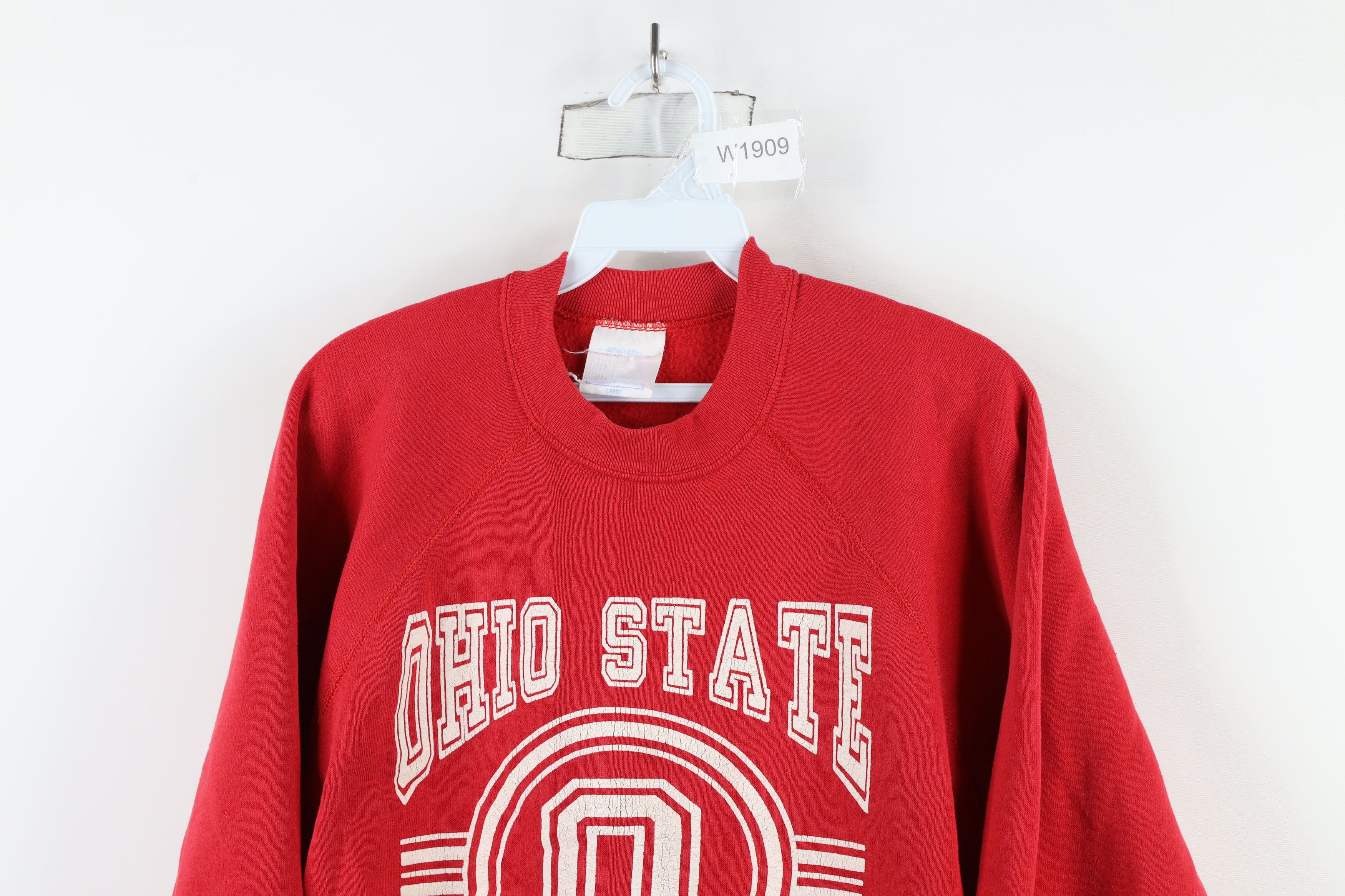 Vintage Vintage 90s Spell Ohio State University Crewneck Sweatshirt Size US L / EU 52-54 / 3 - 2 Thumbnail