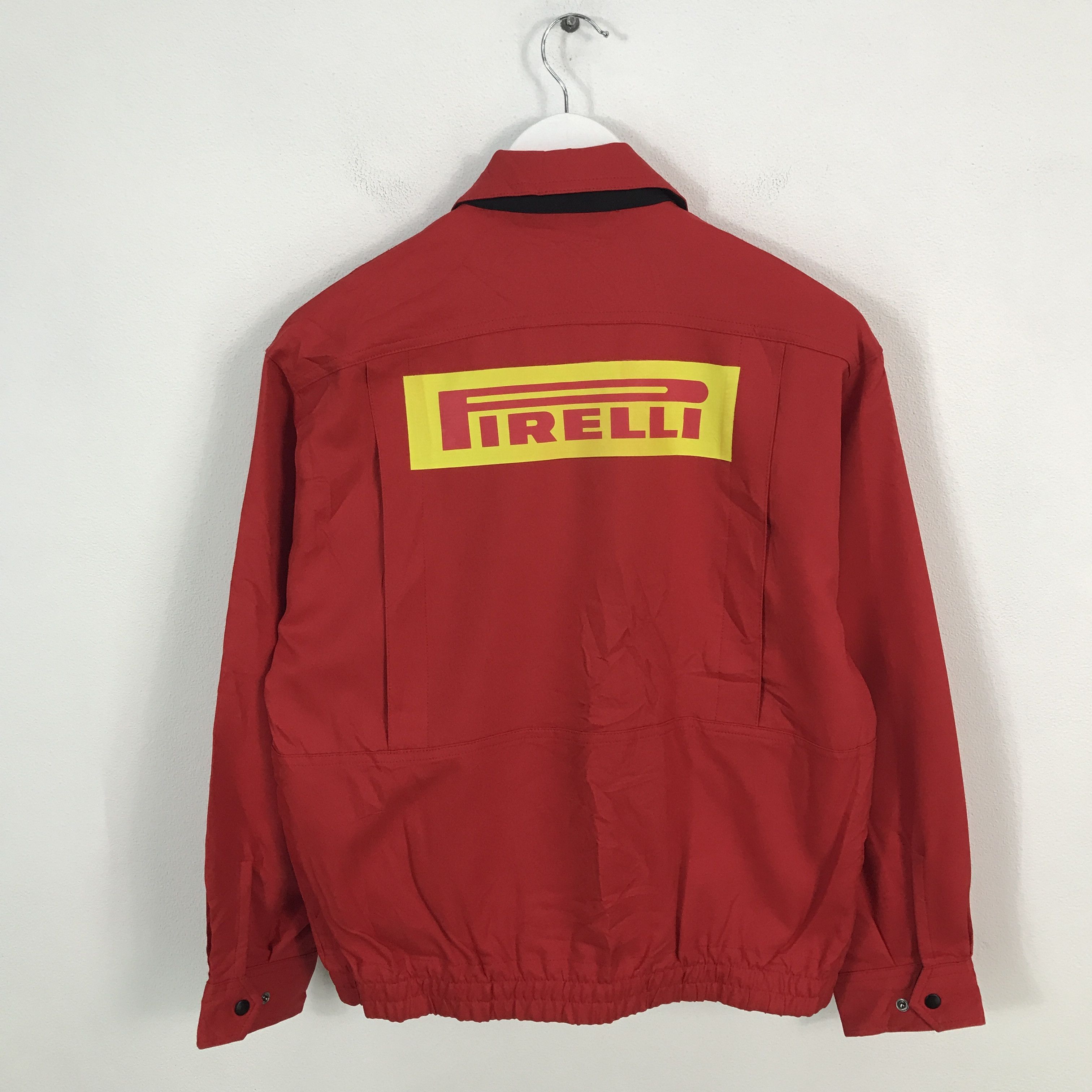 Japanese Brand Pirelli tyre Racing design Jacket Size US M / EU 48-50 / 2 - 1 Thumbnail