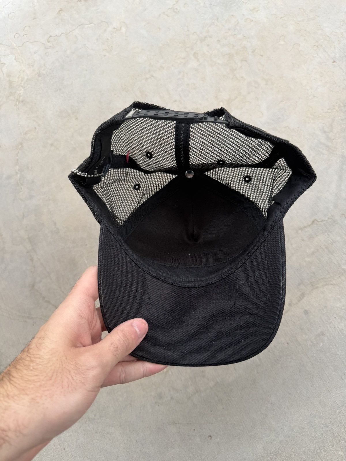 Amiri Amiri x Wes Lang Reaper Trucker Hat Black Red Brand New Size ONE SIZE - 4 Thumbnail