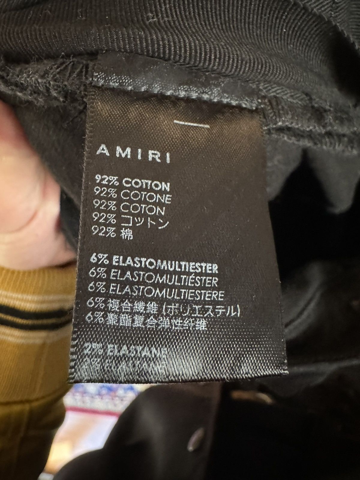 Amiri Amiri Black Kick Flare Stacked Jeans Size US 30 / EU 46 - 7 Thumbnail