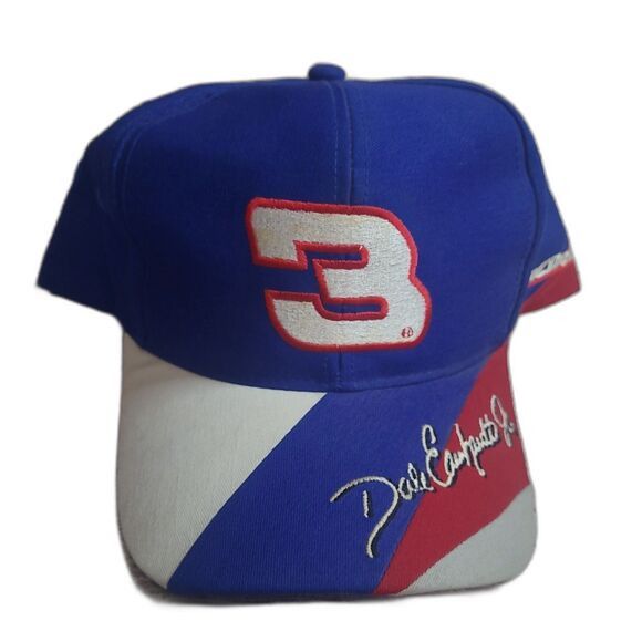 NASCAR Vtg AC Delco Dale Earnhardt Sr. snapback hat #3 Size ONE SIZE - 1 Thumbnail