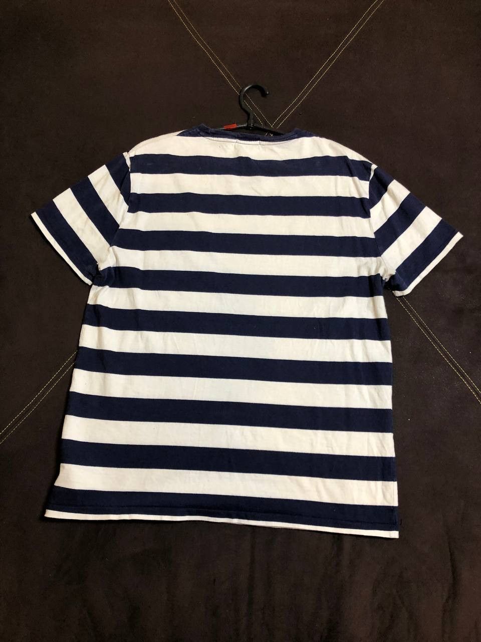 Polo Ralph Lauren Polo Ralph Lauren Shirt Navy Striped Classic Fit Crewneck Size US L / EU 52-54 / 3 - 13 Thumbnail