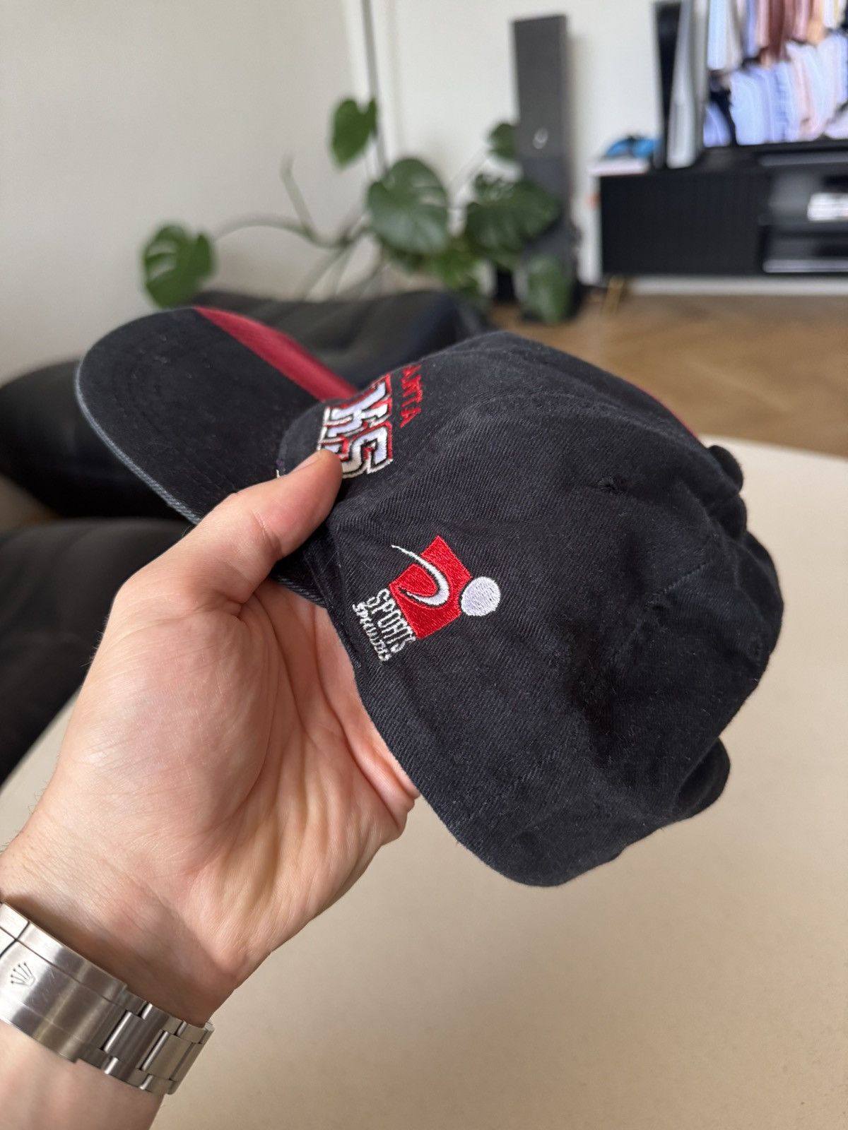 Sports Specialties 1990s Vintage Atlanta Hawks Sport Specialities Hat Snapback Size ONE SIZE - 3 Thumbnail