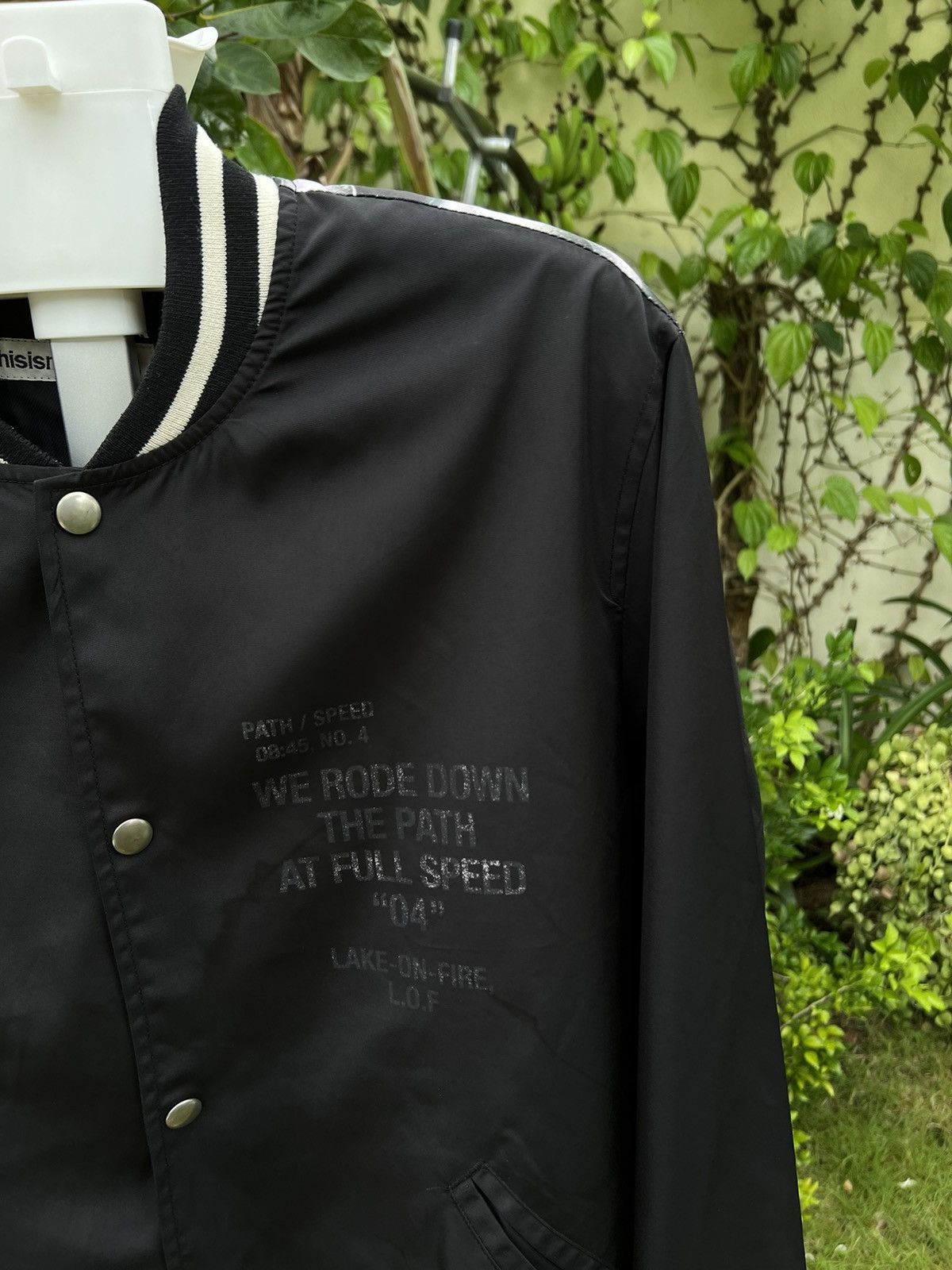 Japanese Brand × thisisneverthat THISISNEVERTHAT NYPD PRINT RARE VINTAGE BOMBER LIGHT JACKET Size US M / EU 48-50 / 2 - 4 Thumbnail