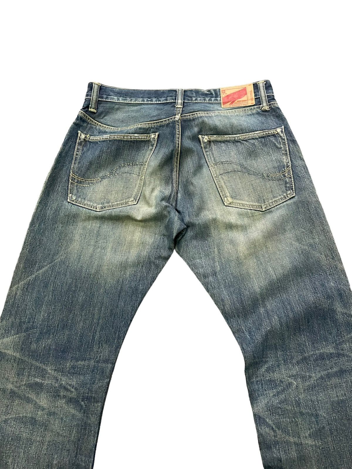 Japanese Brand Subciety Selvedge Distresed Denim Size US 34 / EU 50 - 11 Thumbnail