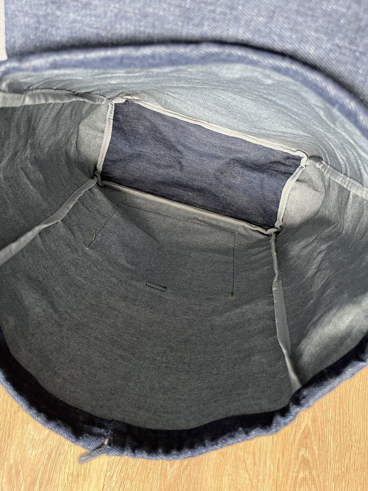 Jean Paul Gaultier × Vintage Jean Paul Gaultier Backpack Denim Bag Size ONE SIZE - 4 Thumbnail