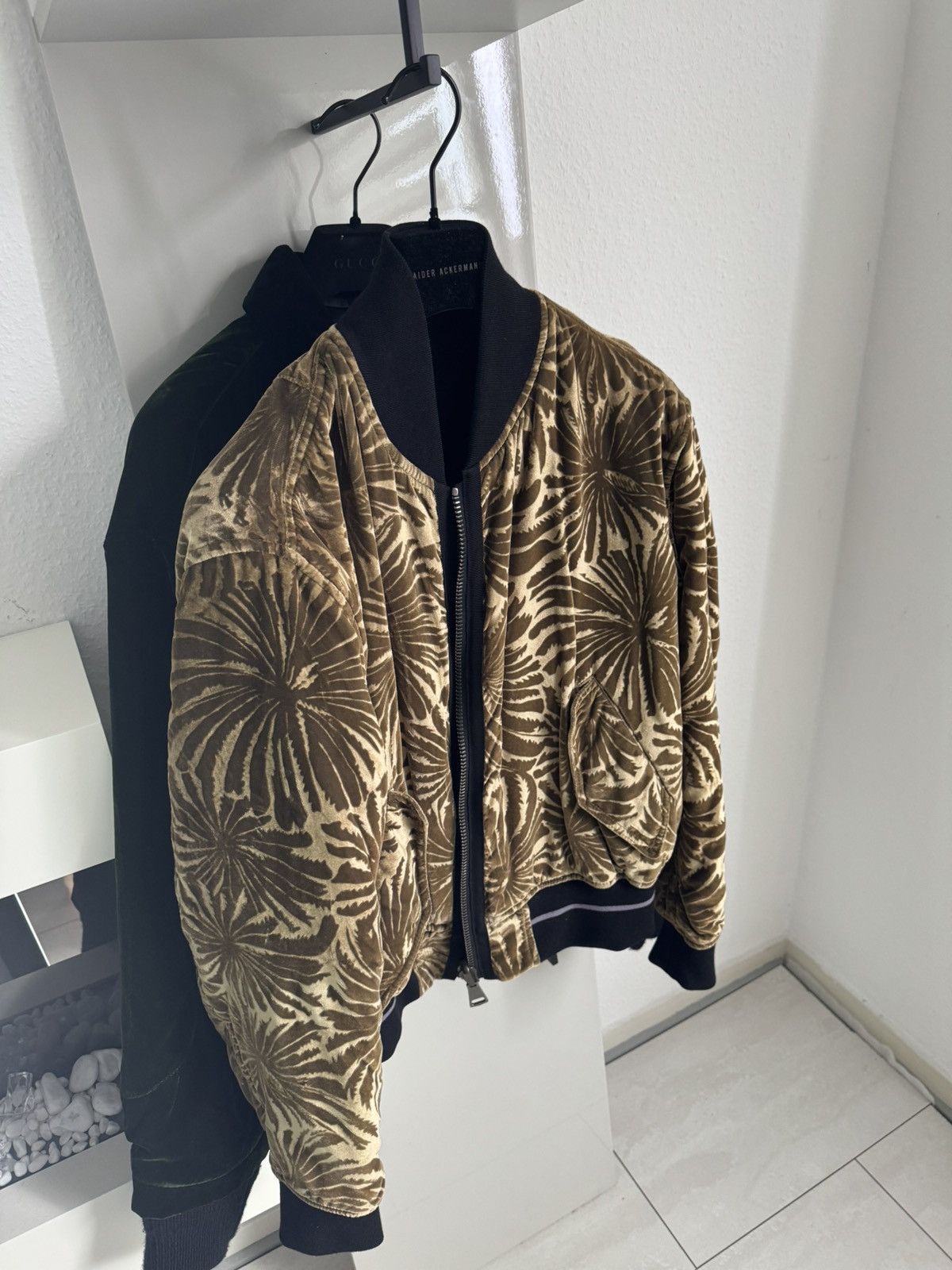 Haider Ackermann Palm Velvet Jacket Size US M / EU 48-50 / 2 - 1 Thumbnail