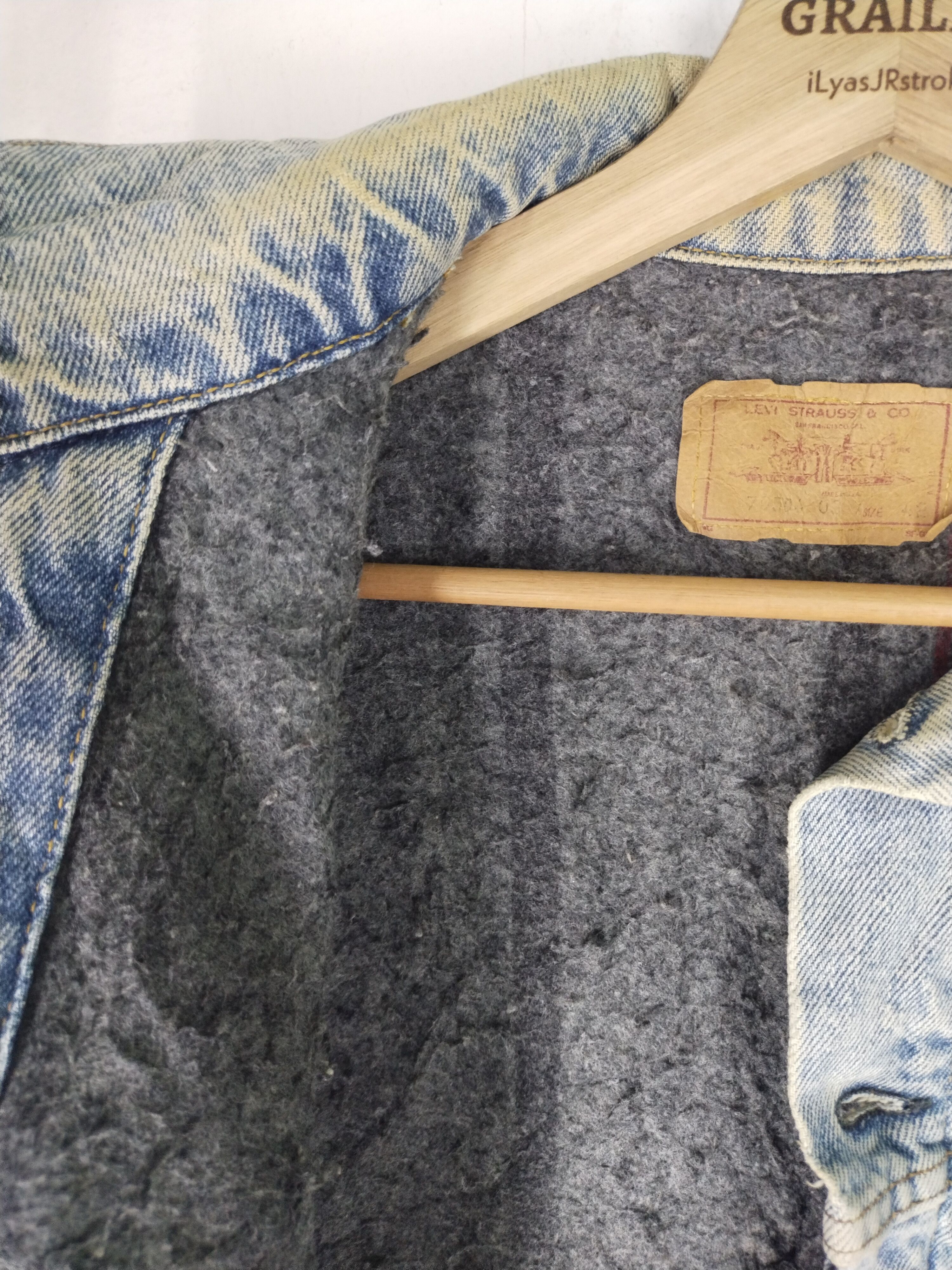 If Six Was Nine × Levi's × Levi's Vintage Clothing Rare Vintage Levi's Trucker Denim Jacket Size US M / EU 48-50 / 2 - 6 Thumbnail